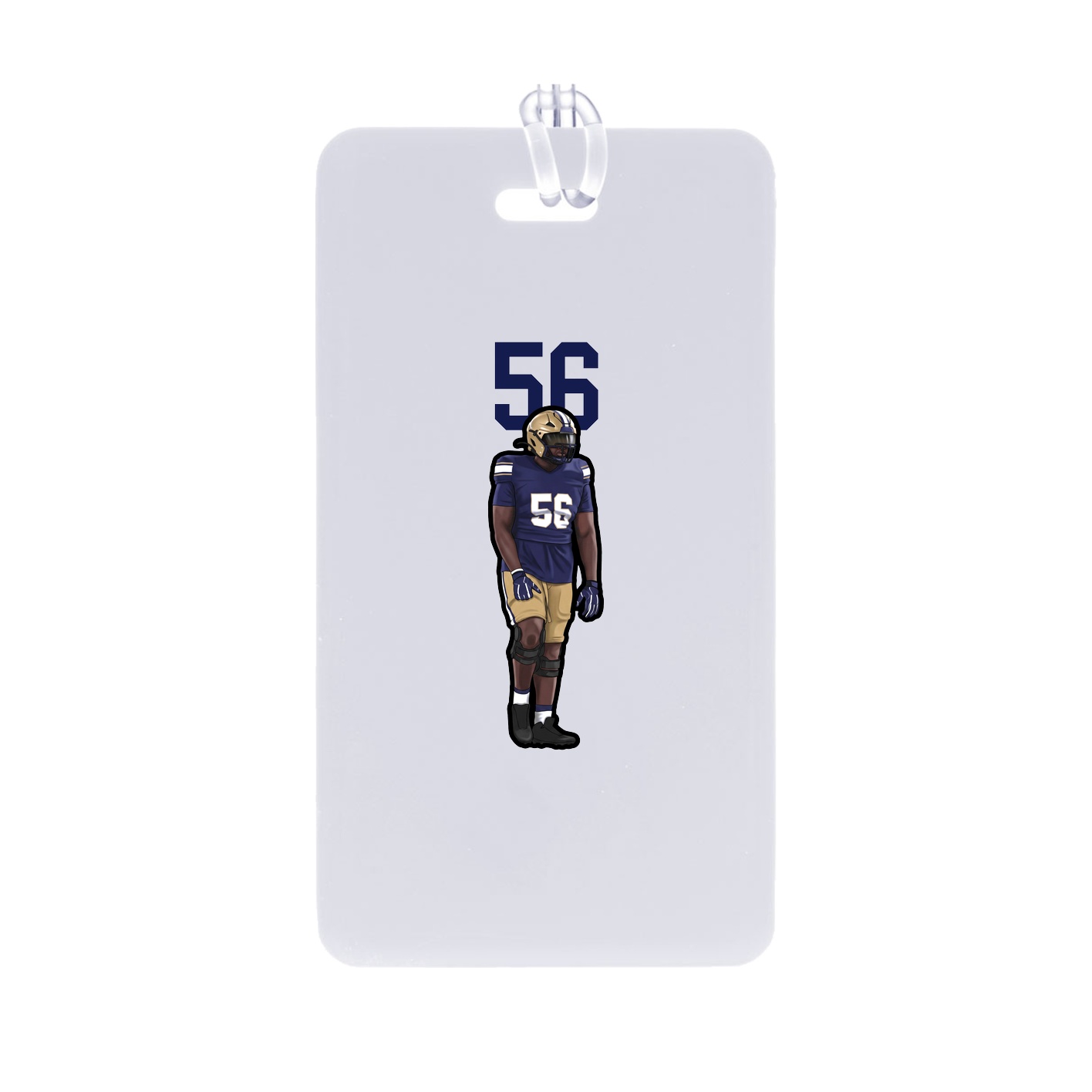 Bag Tag — Number Top in Classic