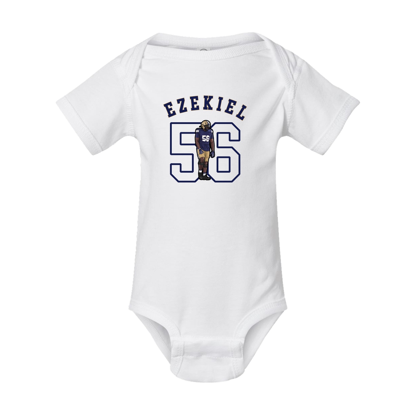 Baby Onesie — Shirsey Arch in White