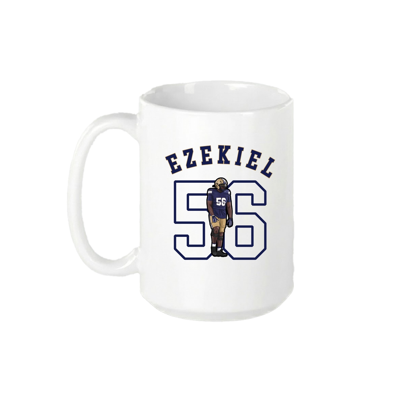 15oz Coffee Mug — Shirsey Arch in White