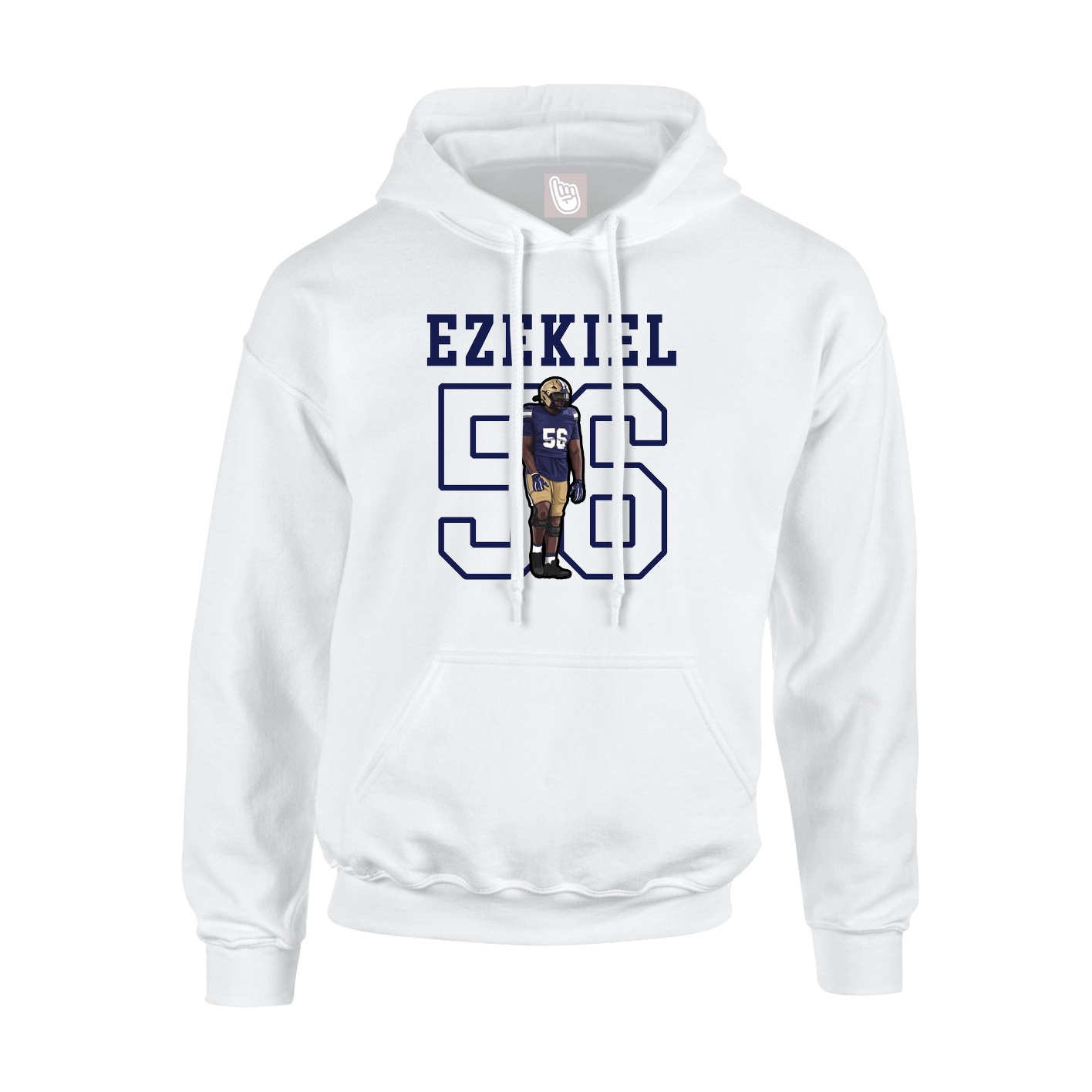 Youth Hoodie — Shirsey in White