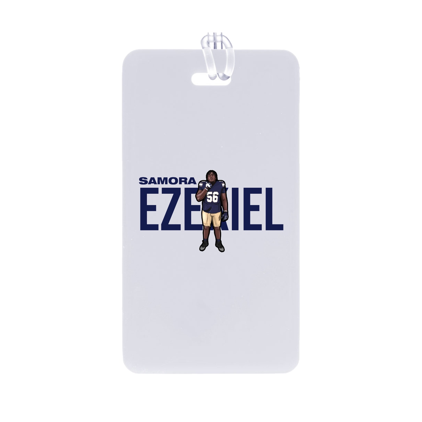 Bag Tag — Player Name in Classic