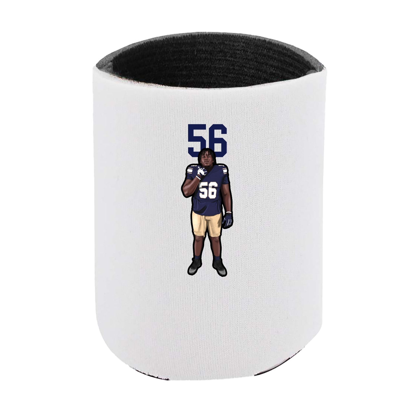 Can Holder — Number Top in White