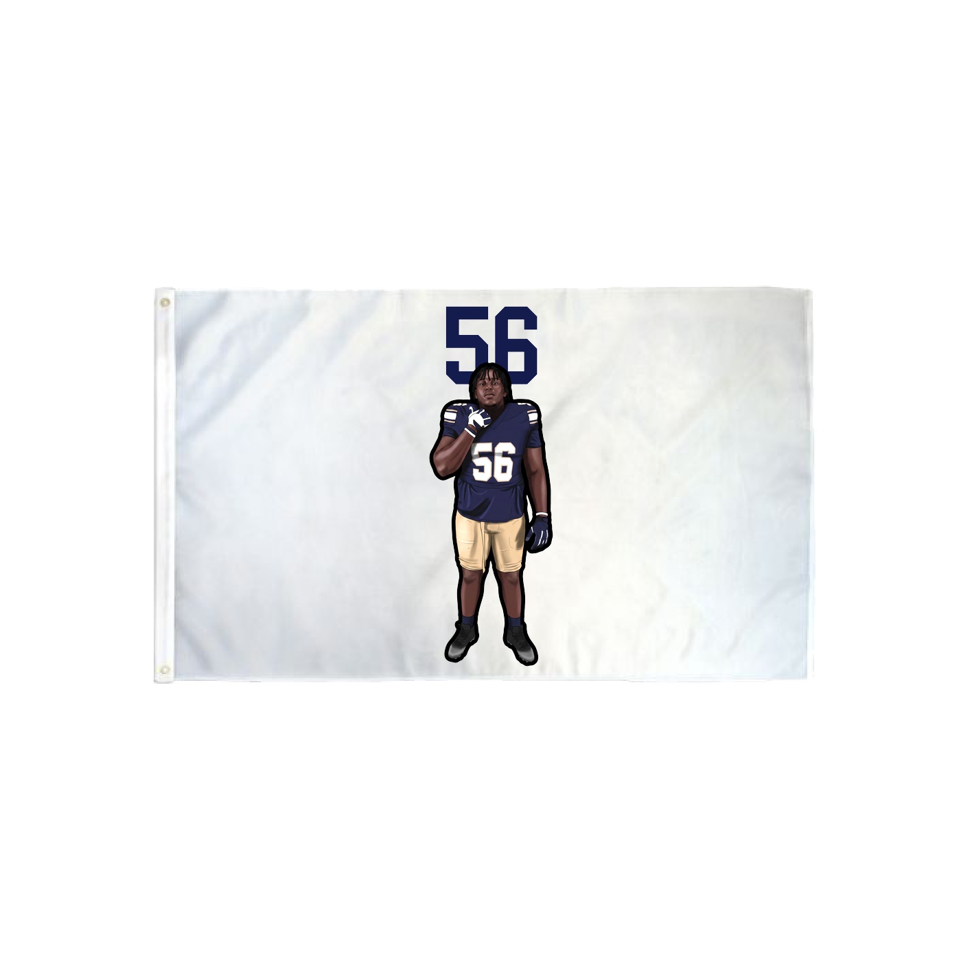3x5 Flag — Number Top in Classic