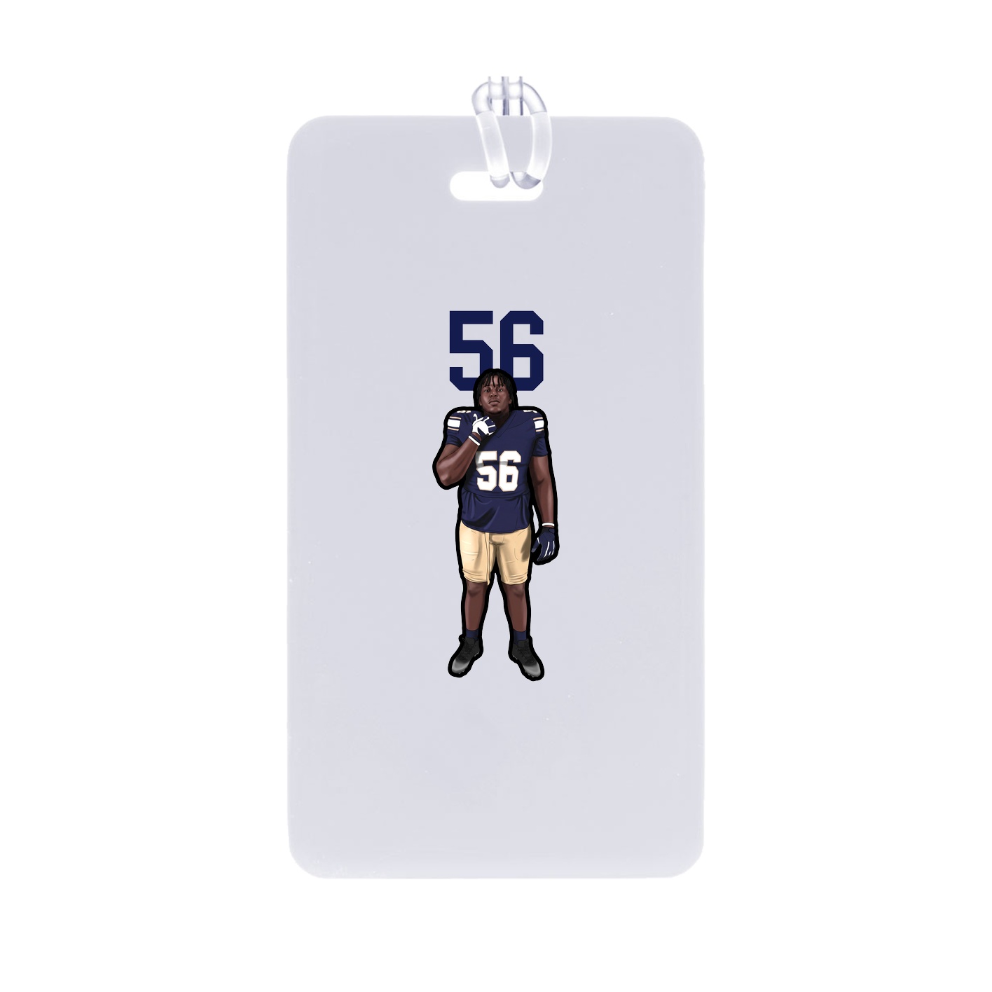Bag Tag — Number Top in Classic