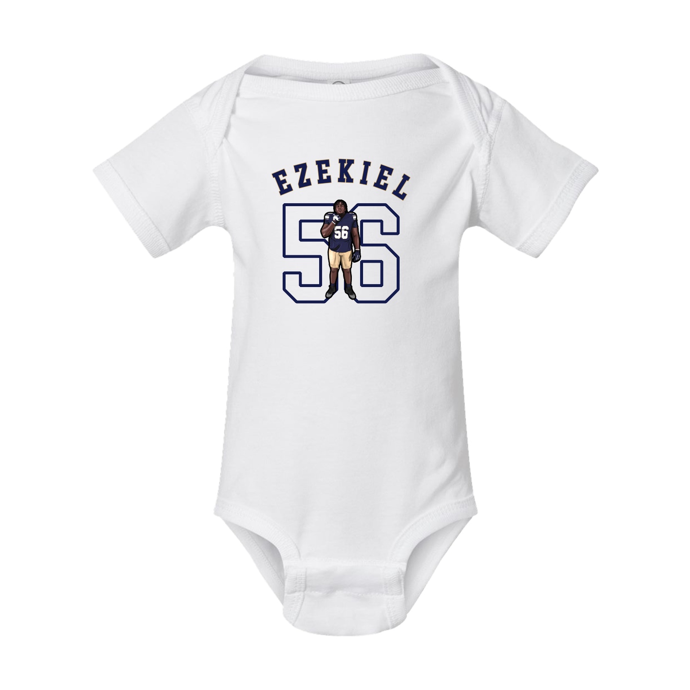 Baby Onesie — Shirsey Arch in White