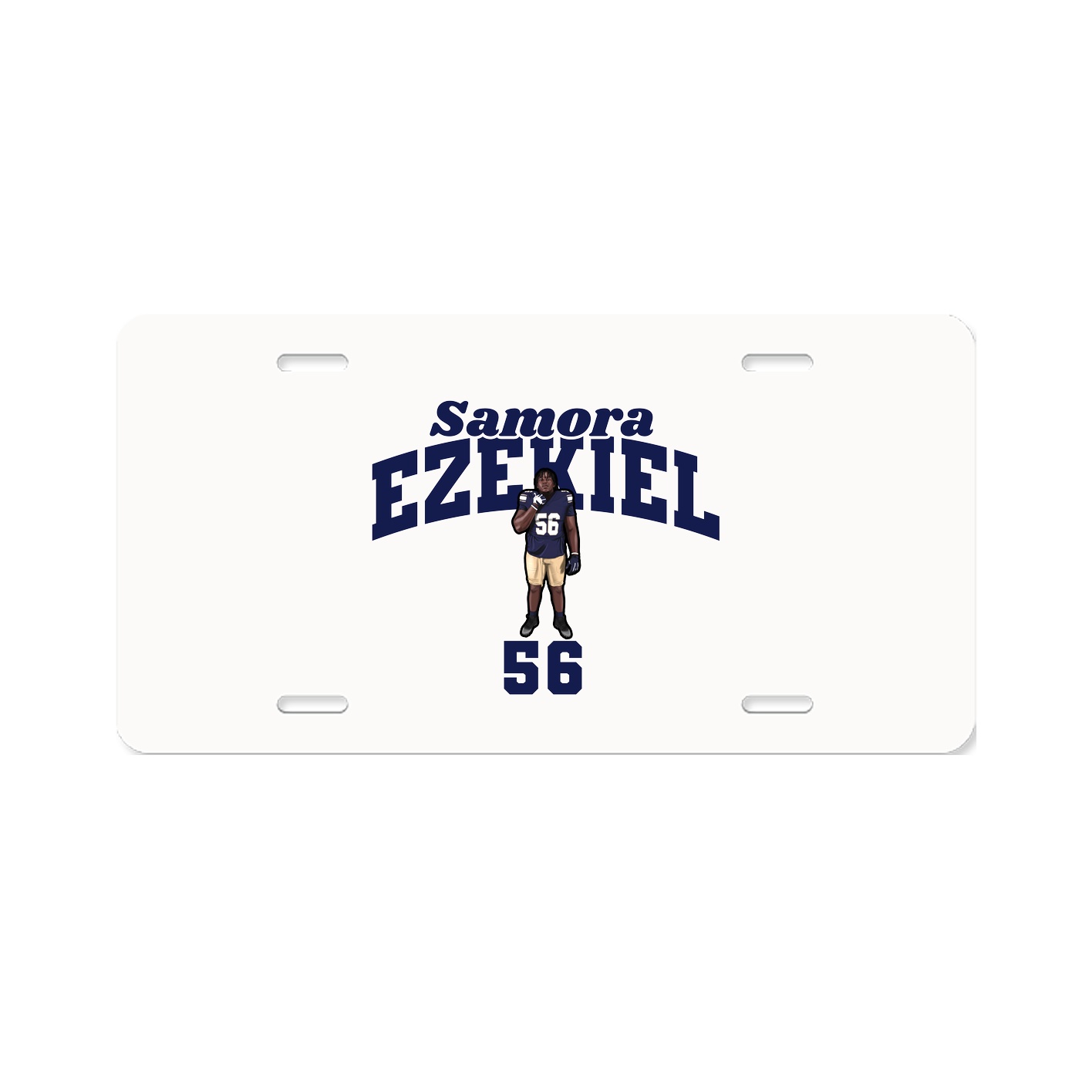 License Plate — Signature Arch in Classic