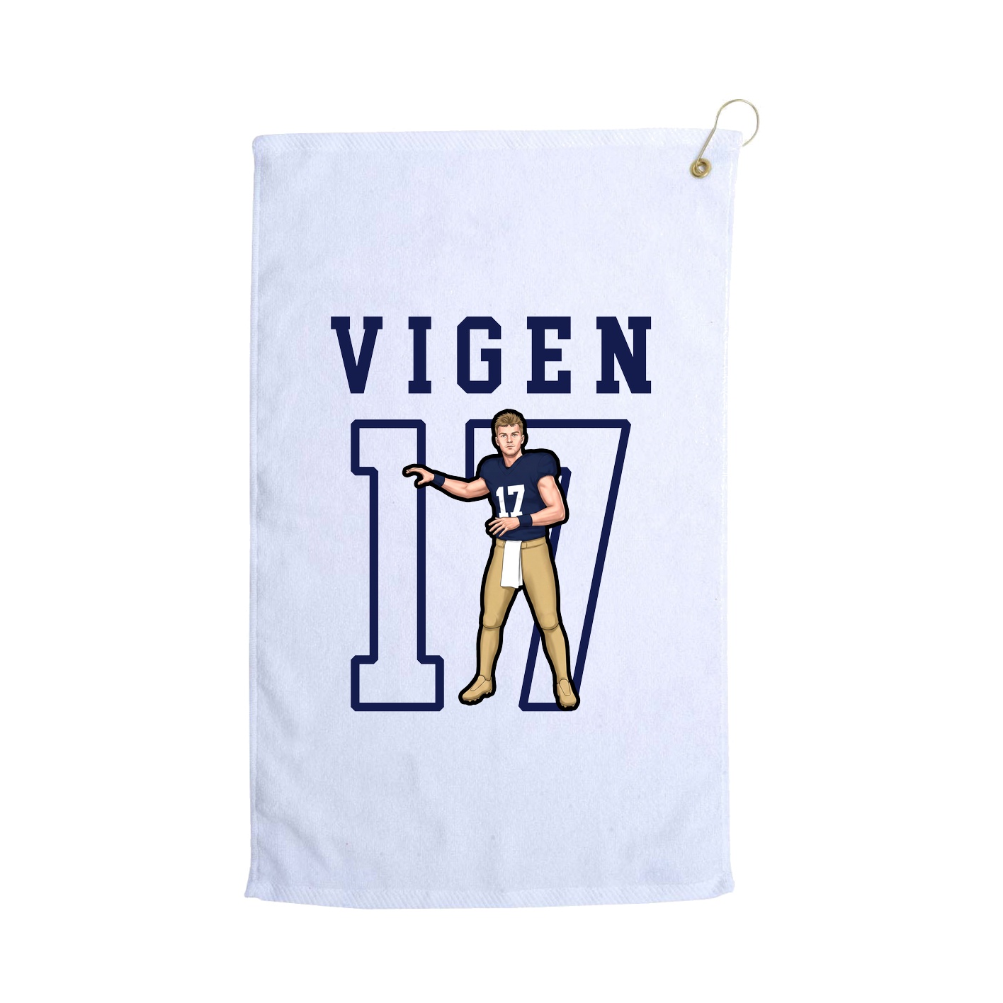 Golf Towel — Shirsey in White
