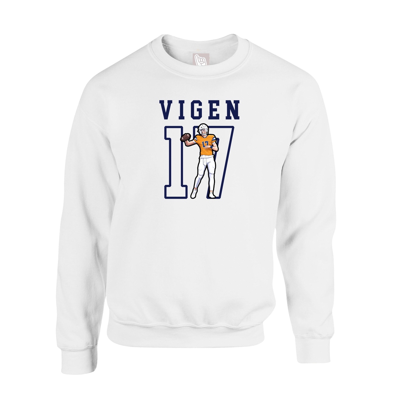 Fleece Crew — Shirsey in White