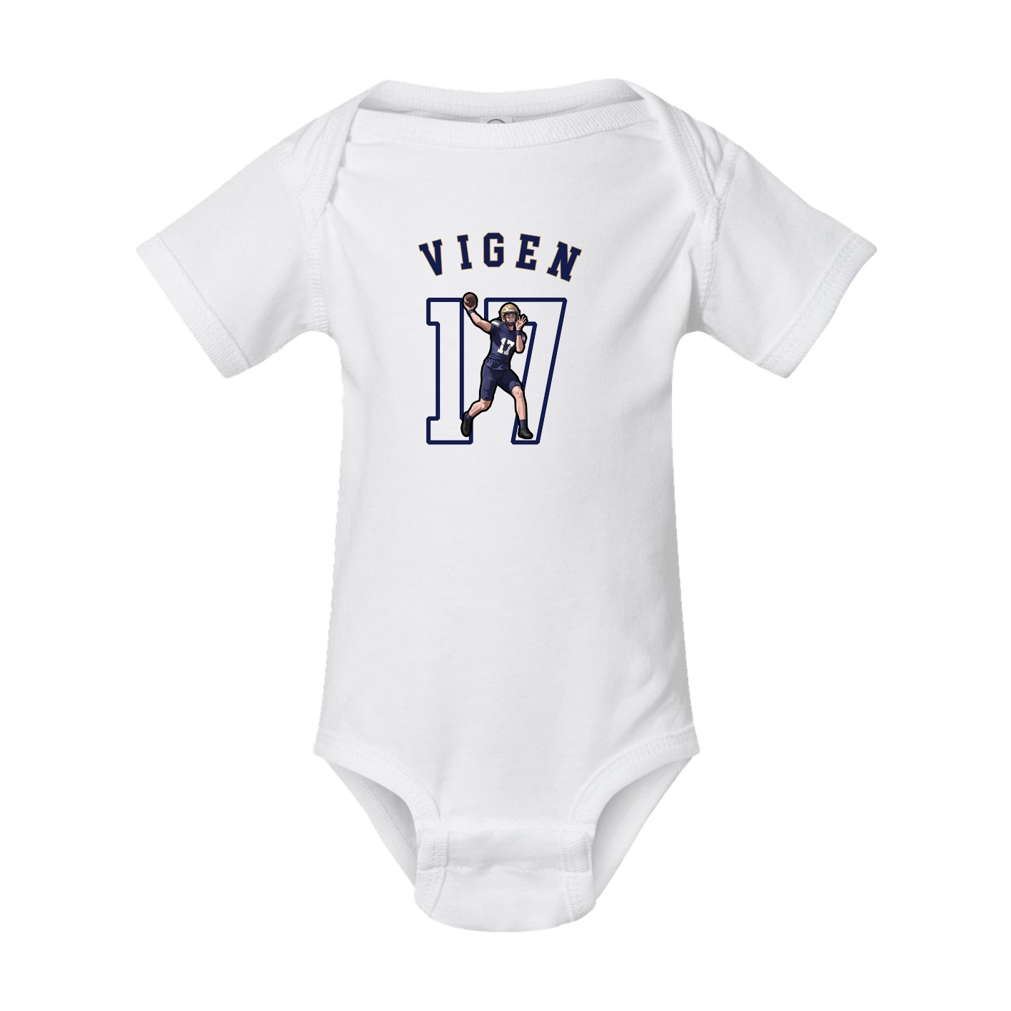 Baby Onesie — Shirsey Arch in White