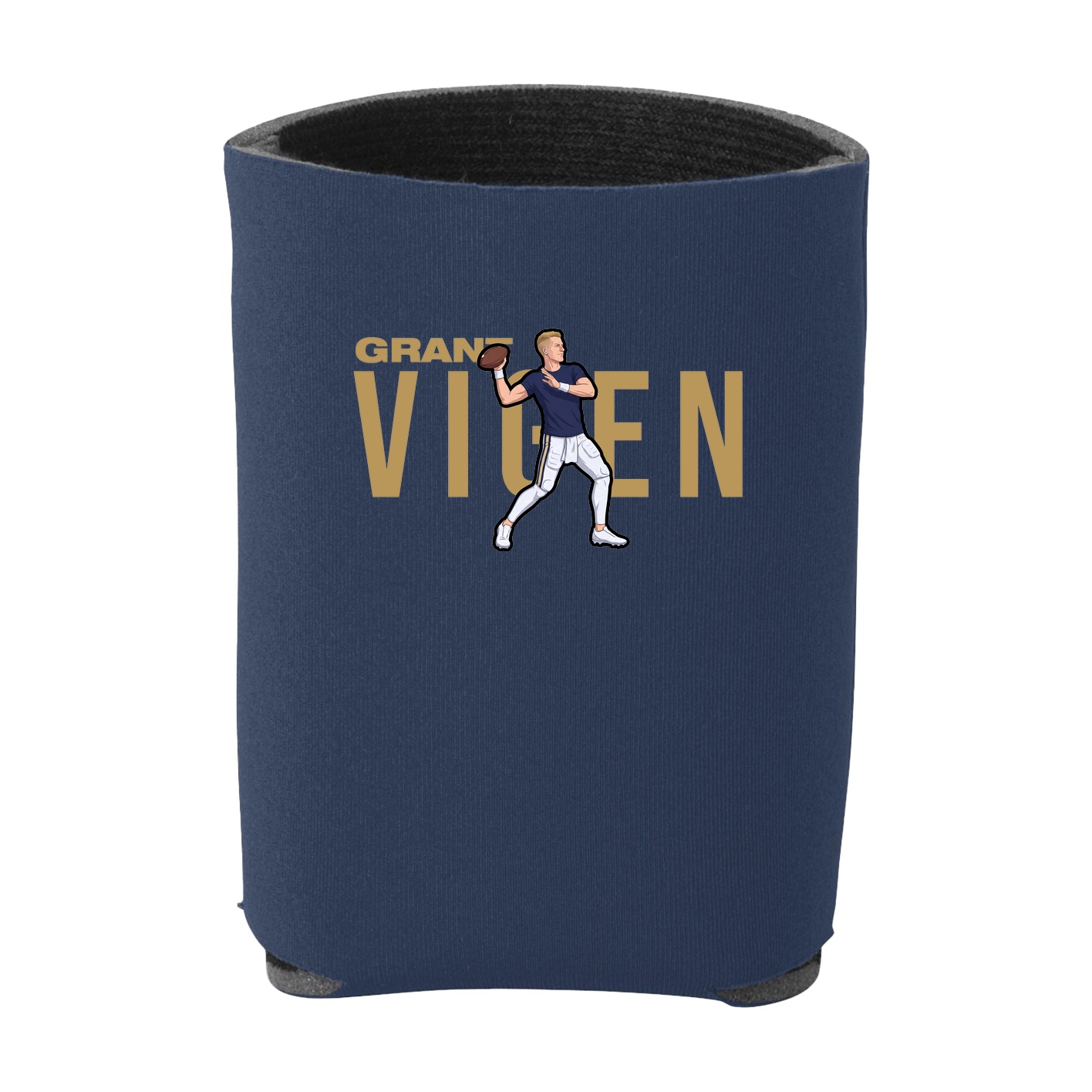 Can Holder — Player Name in Navy