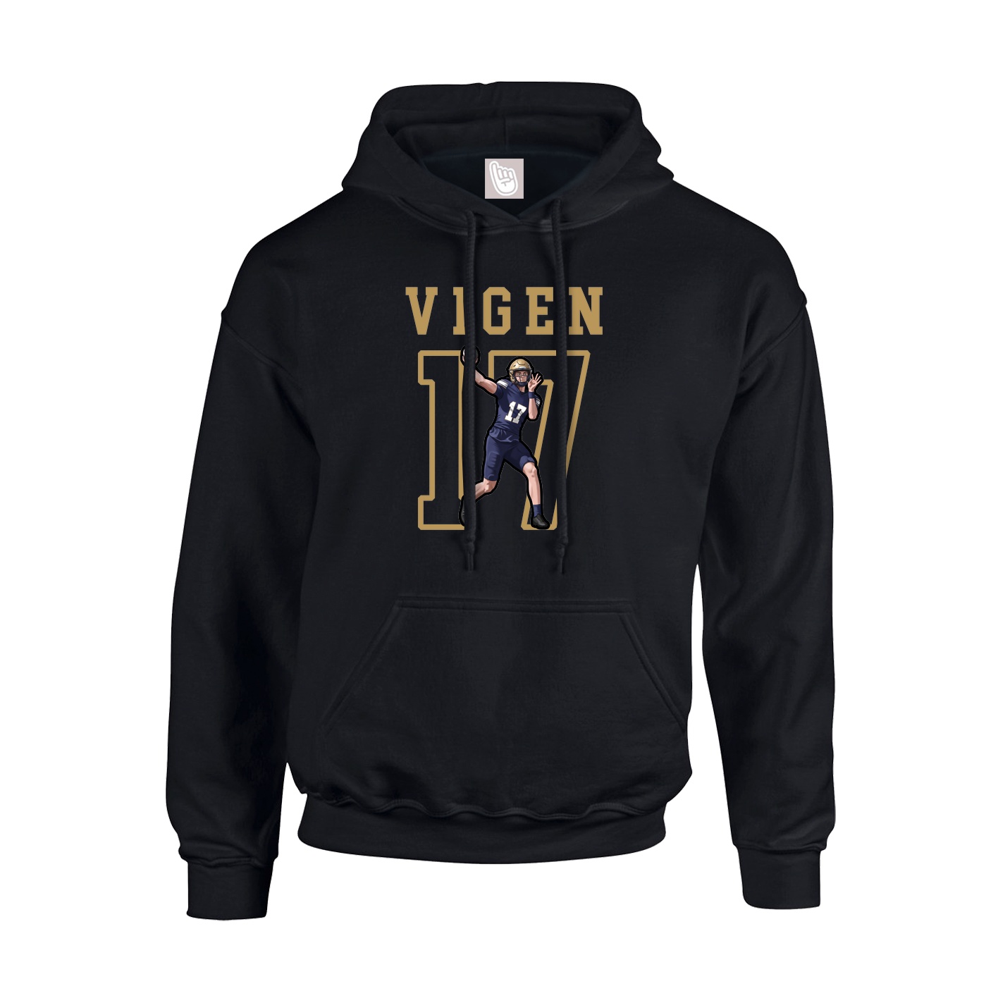 Youth Hoodie — Shirsey in Black