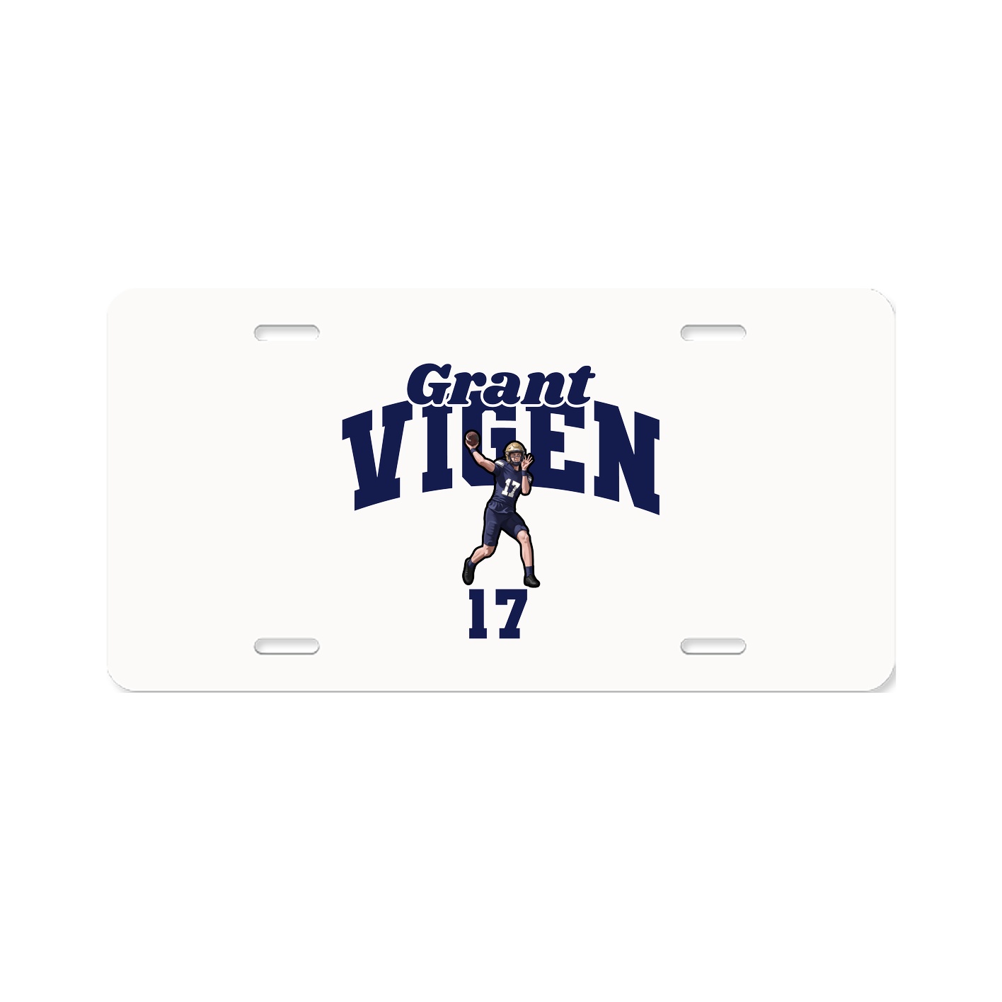 License Plate — Signature Arch in Classic