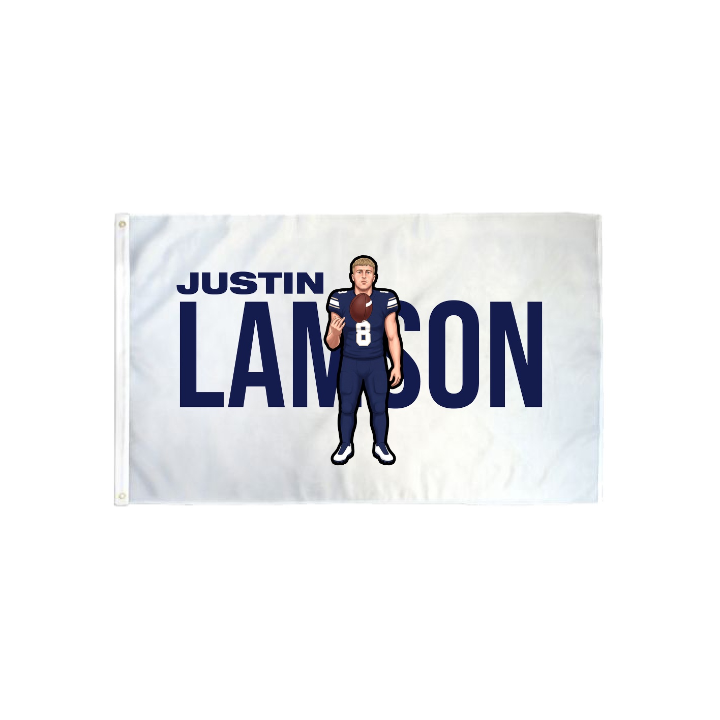 3x5 Flag — Player Name in Classic