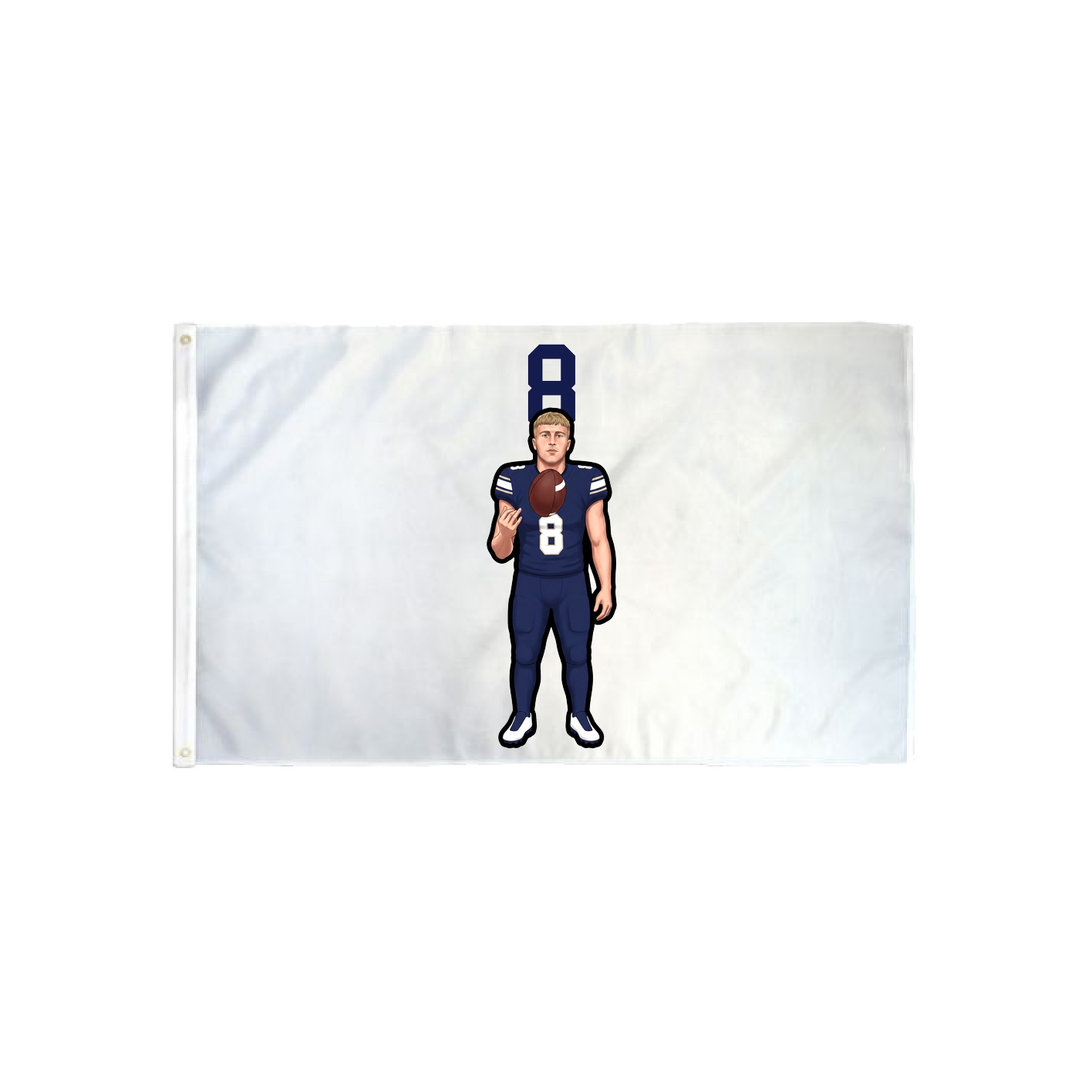 3x5 Flag — Number Top in Classic