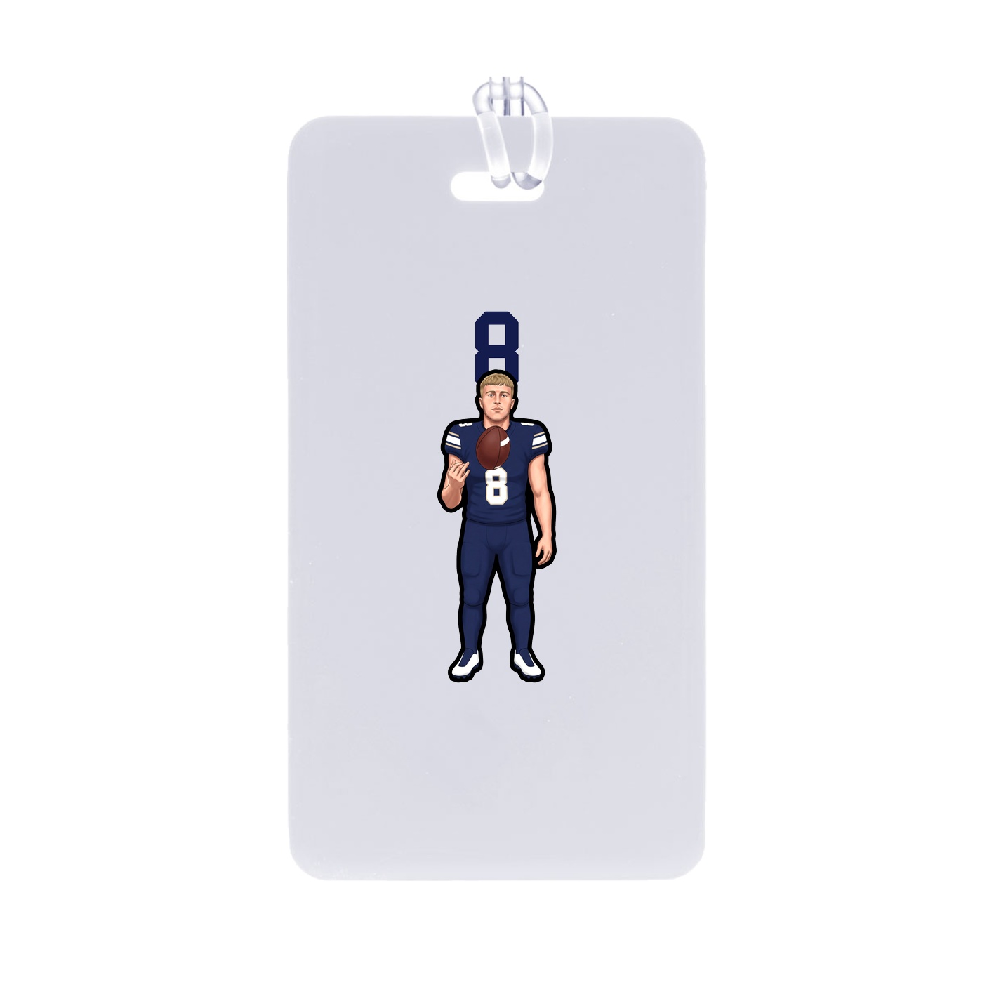 Bag Tag — Number Top in Classic