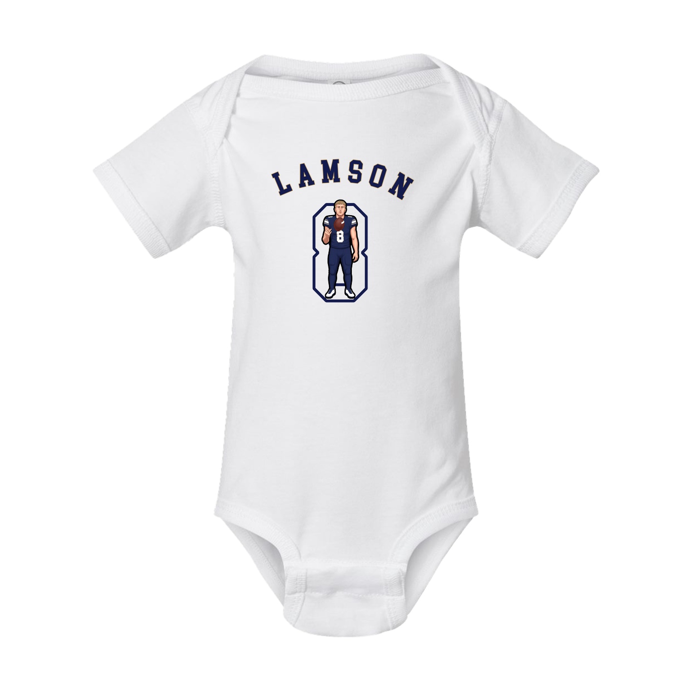Baby Onesie — Shirsey Arch in White