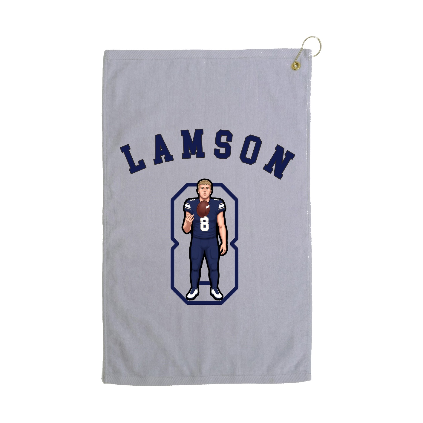 Golf Towel — Shirsey Arch in Grey