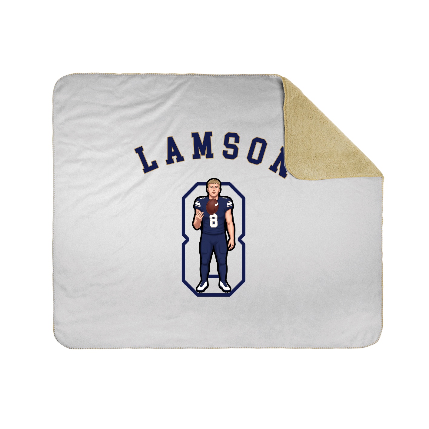 Throw Blanket — Shirsey Arch in White