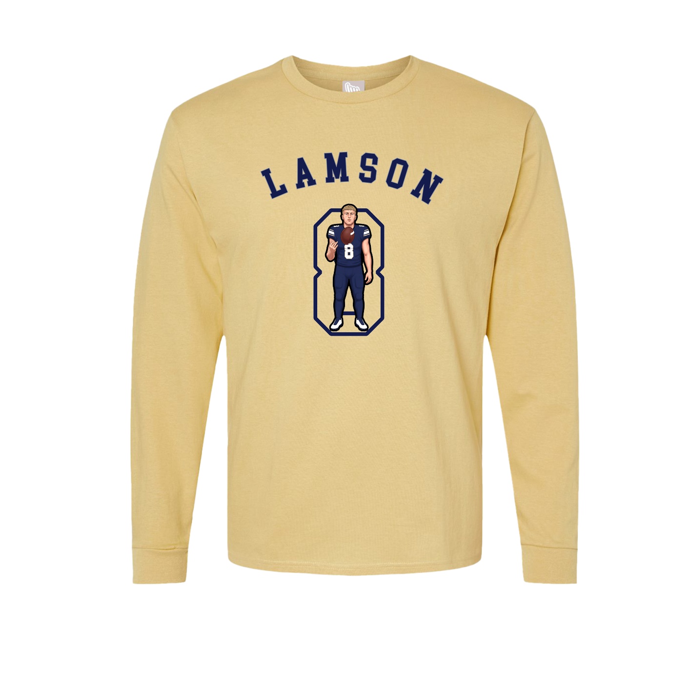 Long Sleeve Tee — Shirsey Arch in Vegas Gold