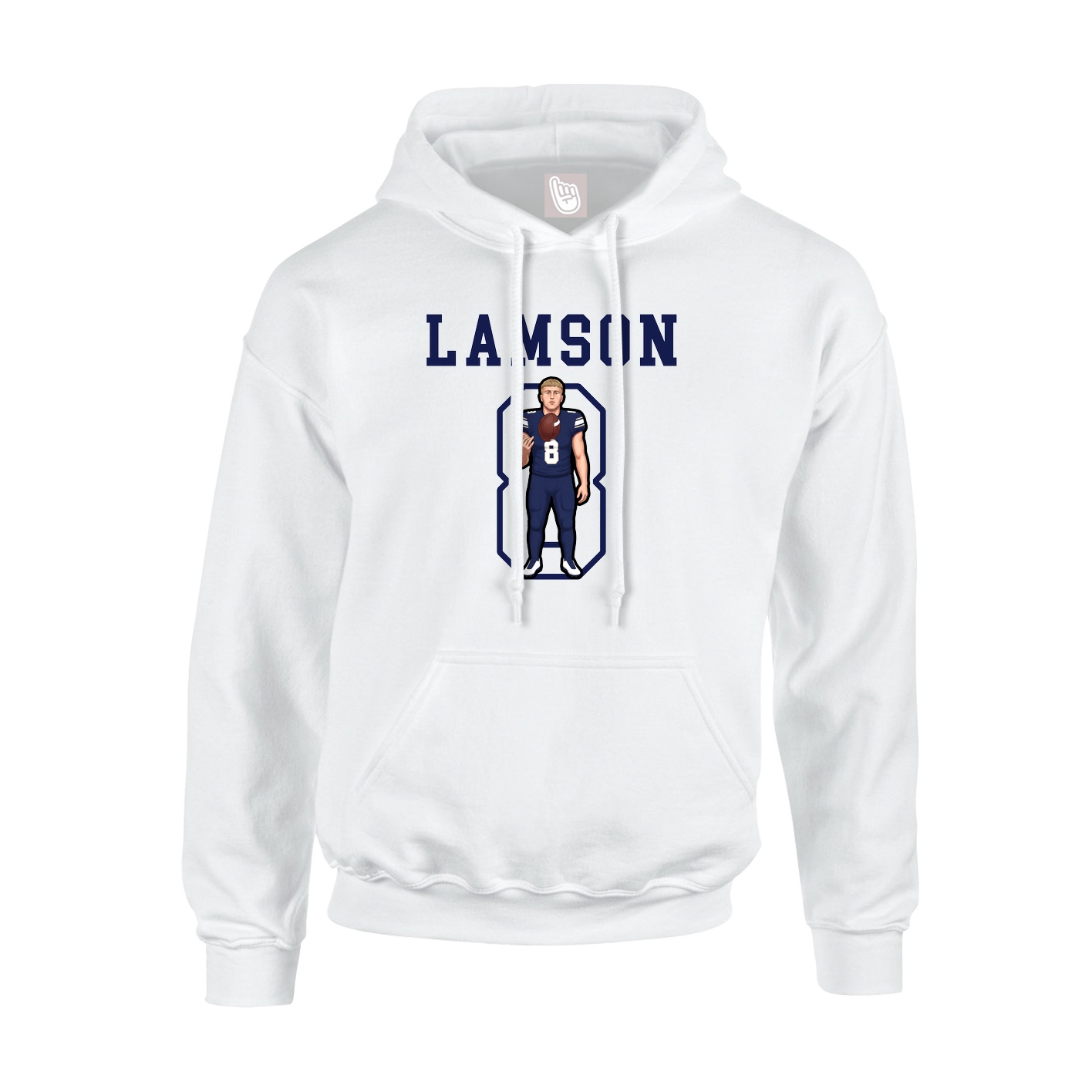 Youth Hoodie — Shirsey in White