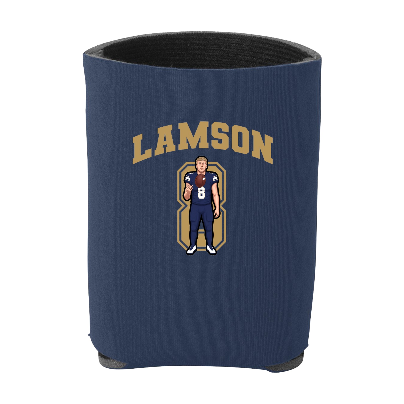 Can Holder — Number in Navy
