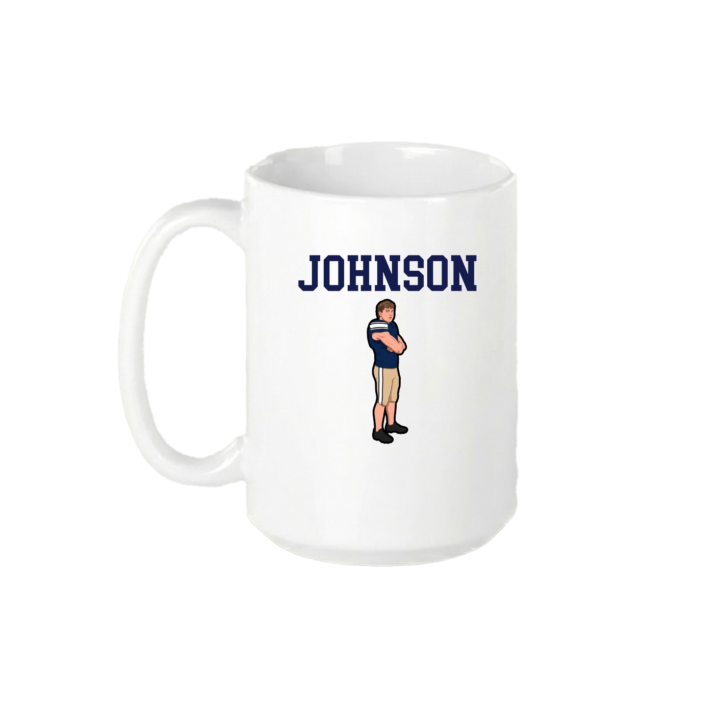 15oz Coffee Mug — Shirsey in White