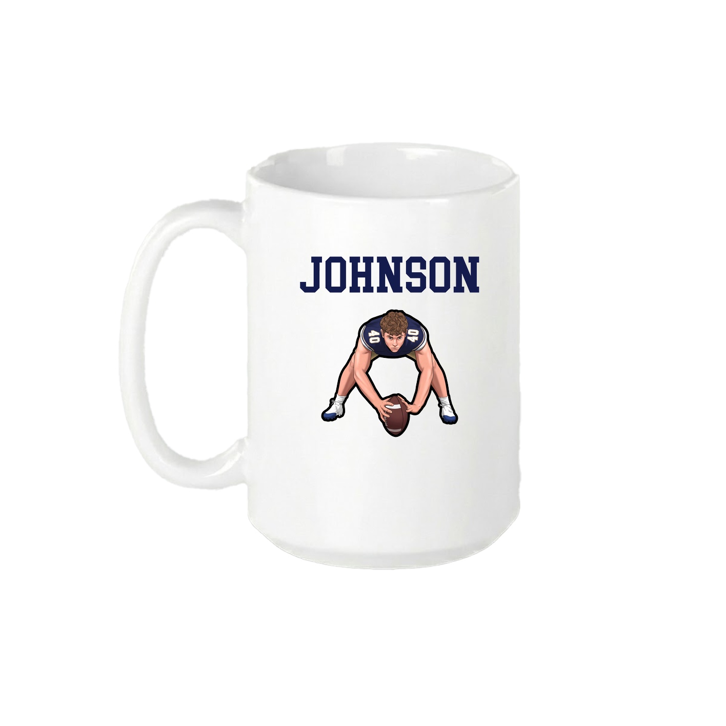 15oz Coffee Mug — Shirsey in White