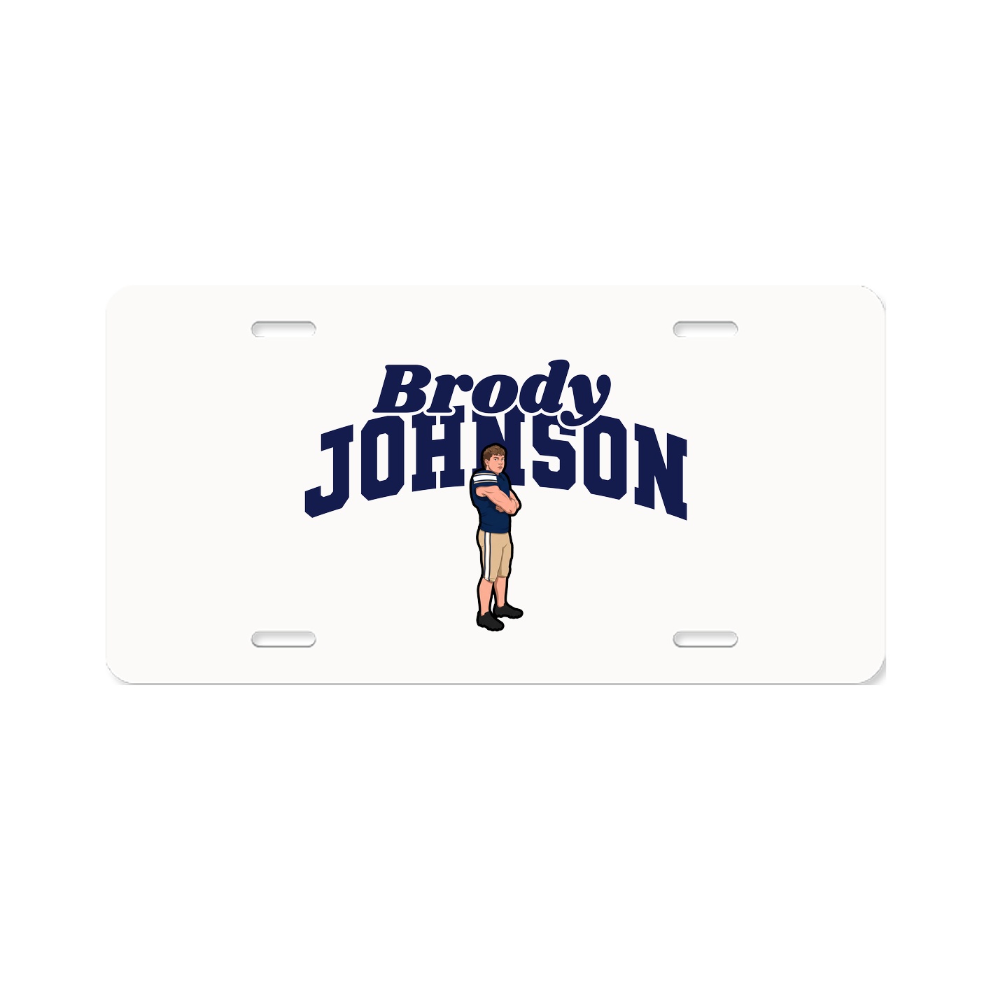 License Plate — Signature Arch in Classic