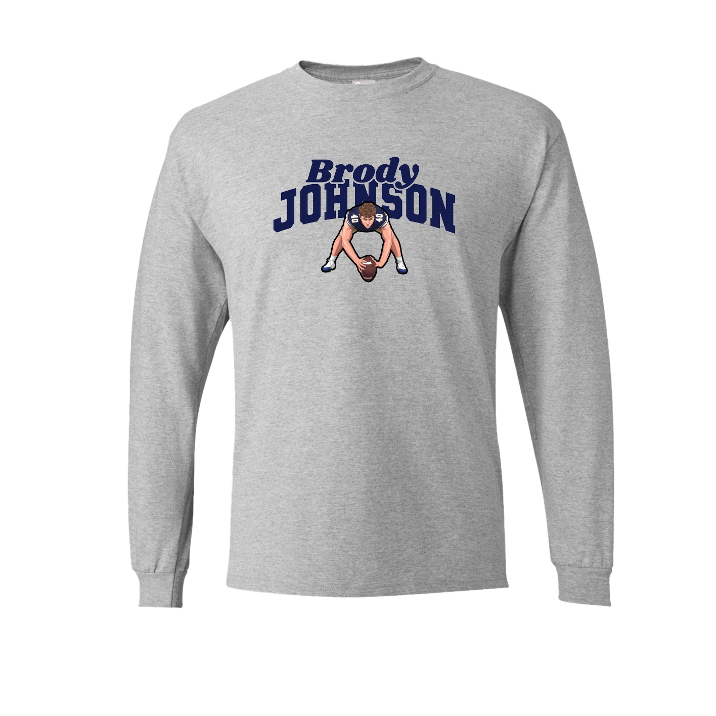 Long Sleeve Tee — Signature Arch in Grey