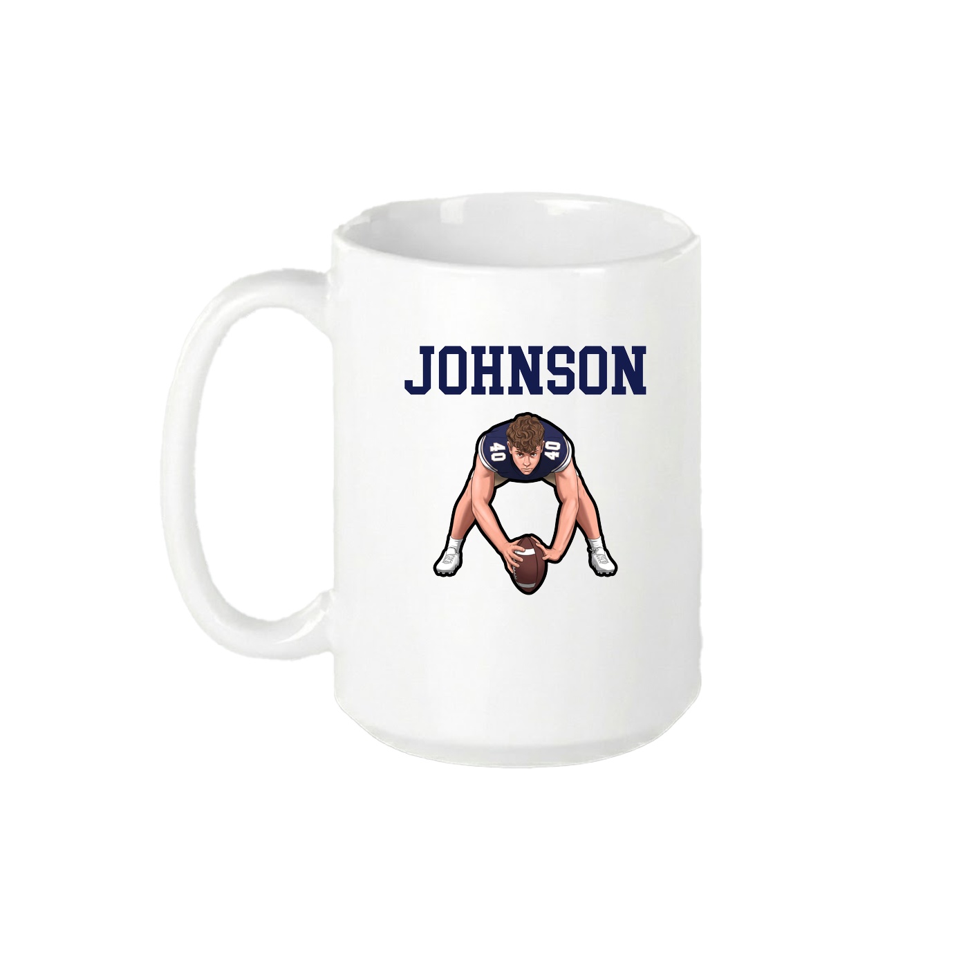 15oz Coffee Mug — Shirsey in White
