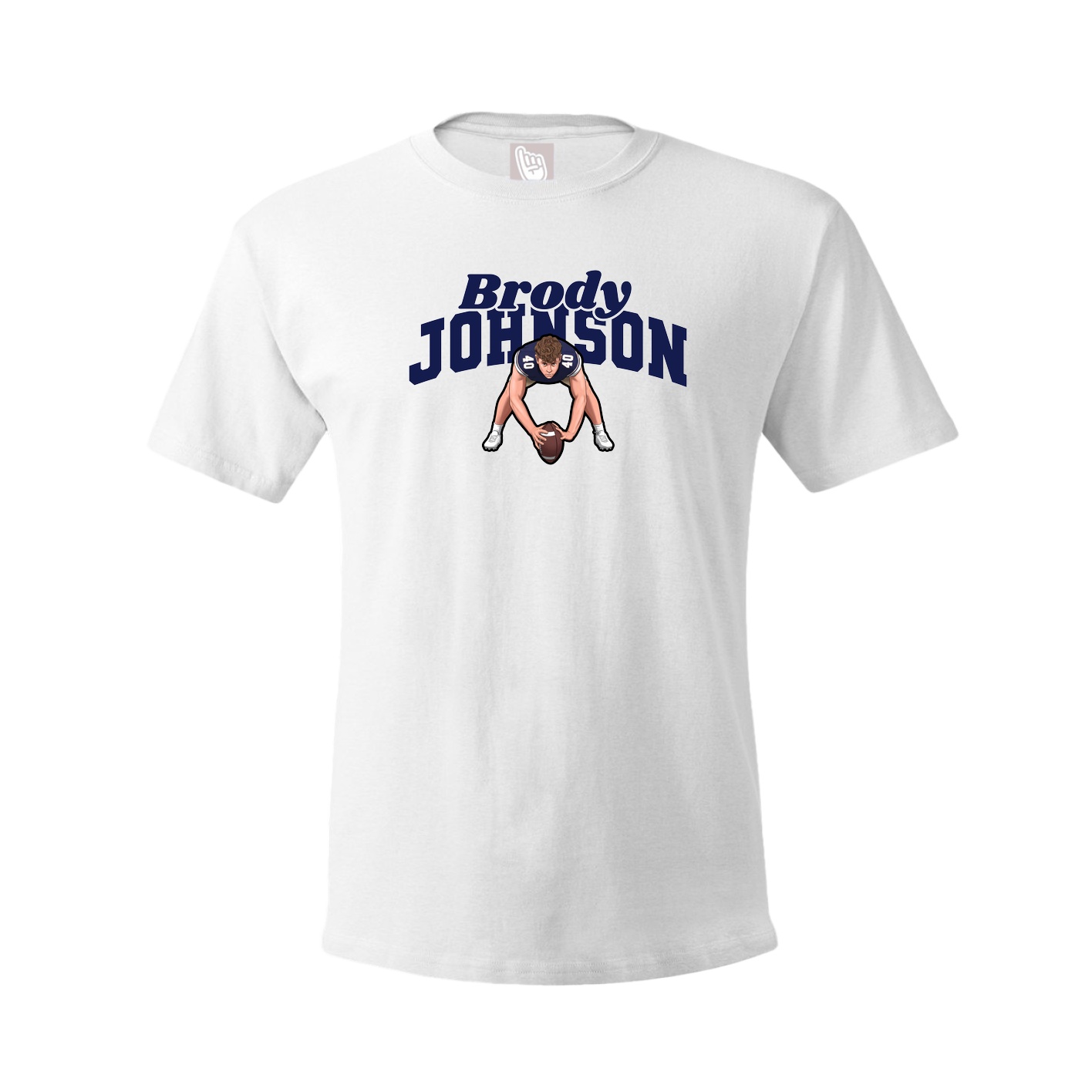 Youth Tee — Signature Arch in White