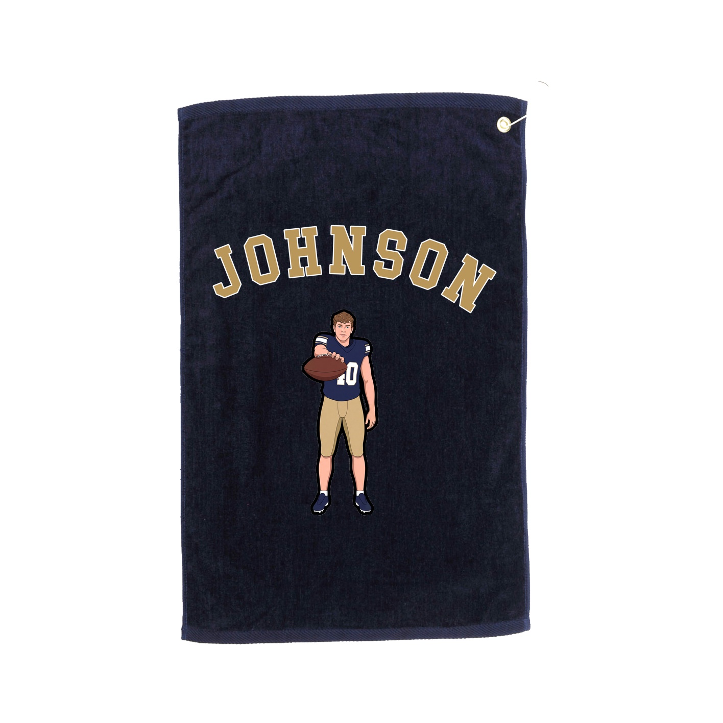 Golf Towel — Shirsey Arch in Navy