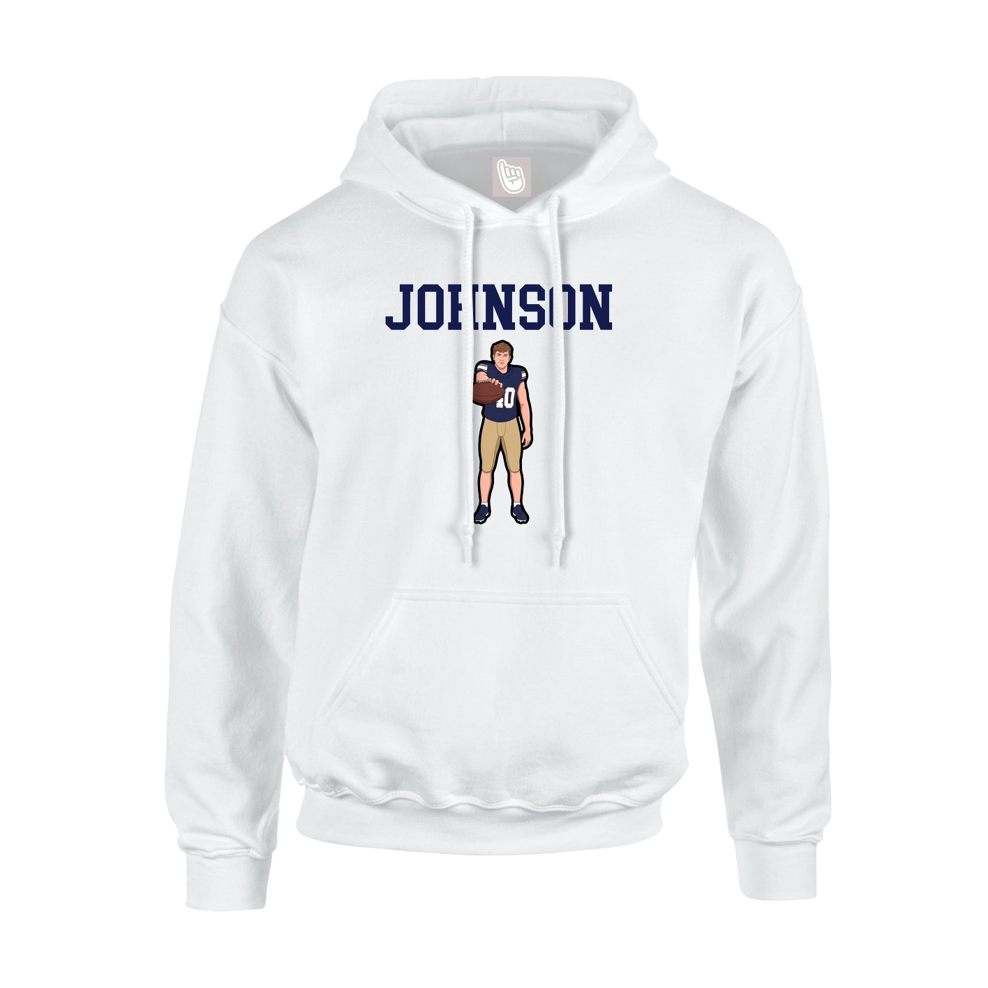 Youth Hoodie — Shirsey in White