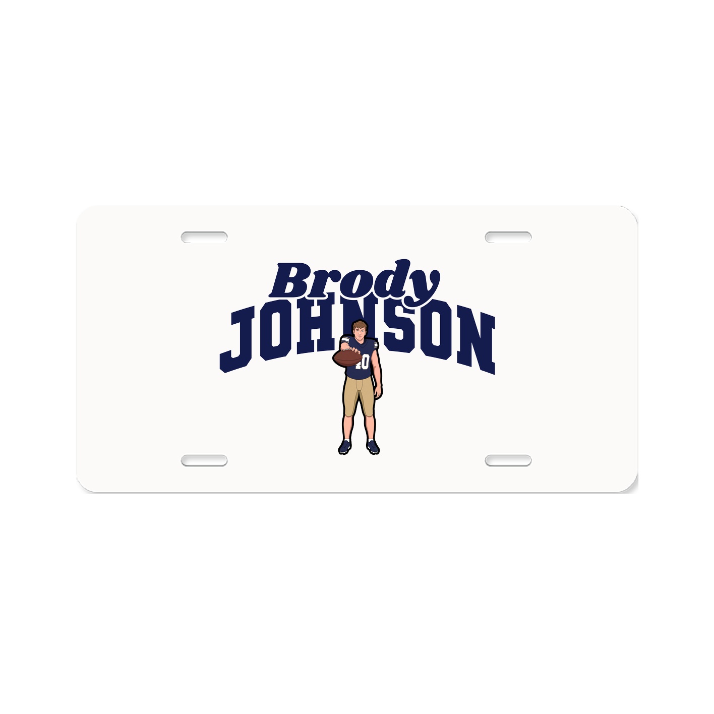 License Plate — Signature Arch in Classic