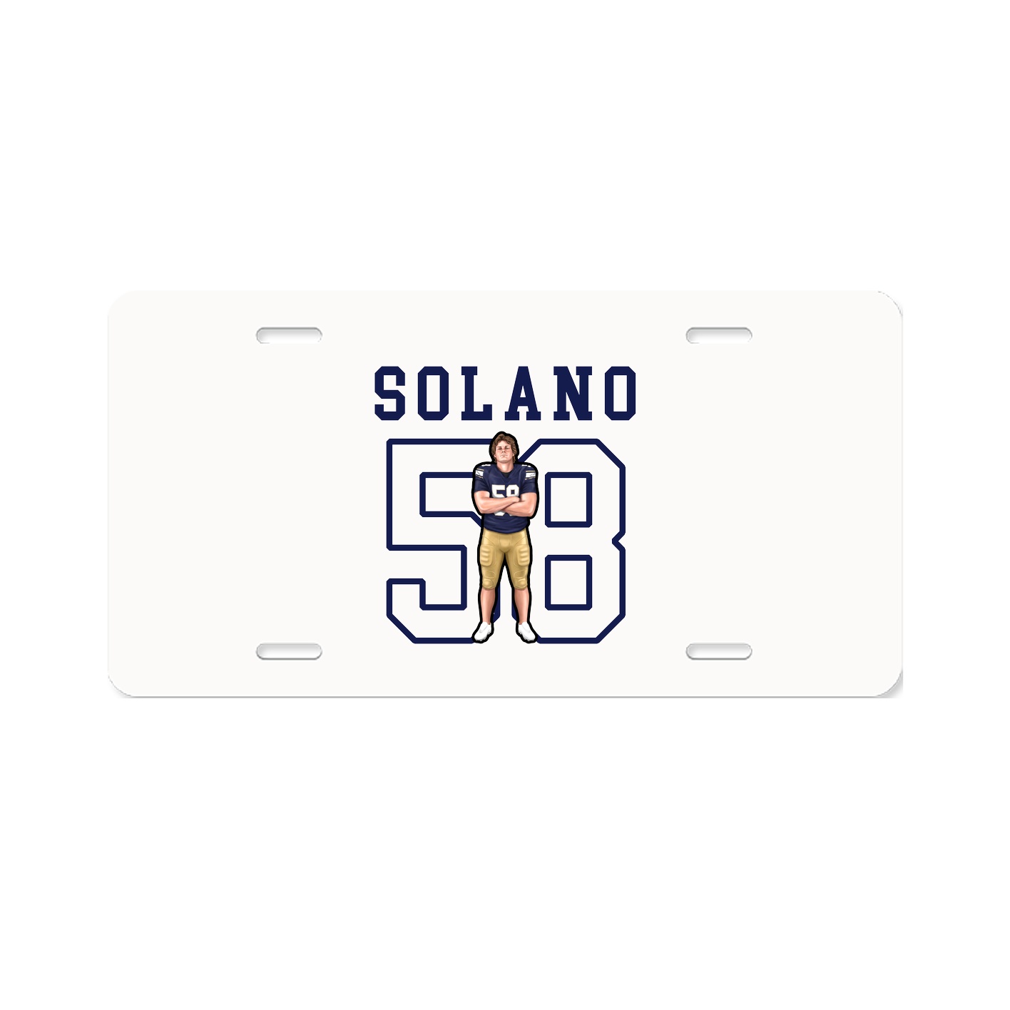 License Plate — Shirsey in Classic