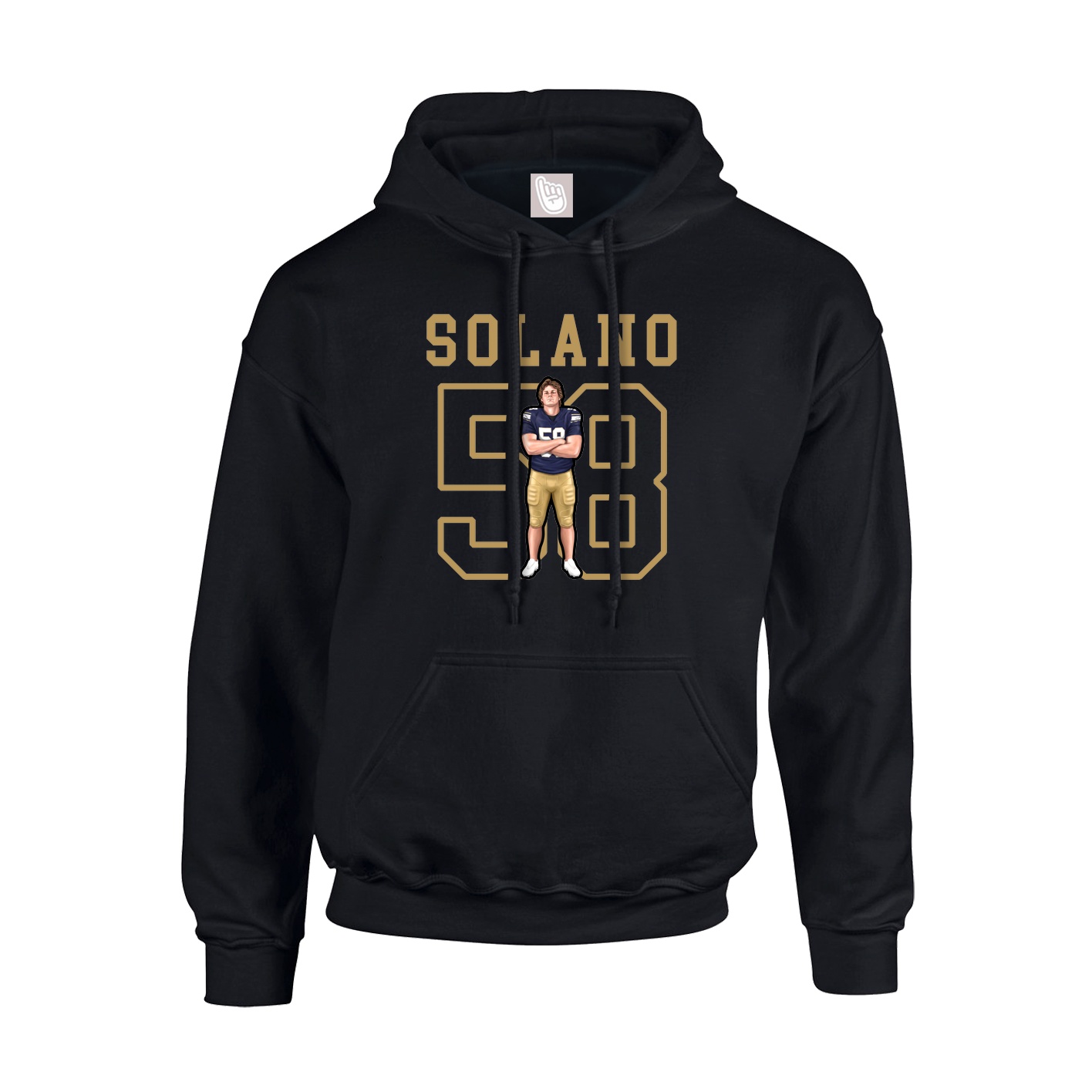 Hoodie — Shirsey in Black