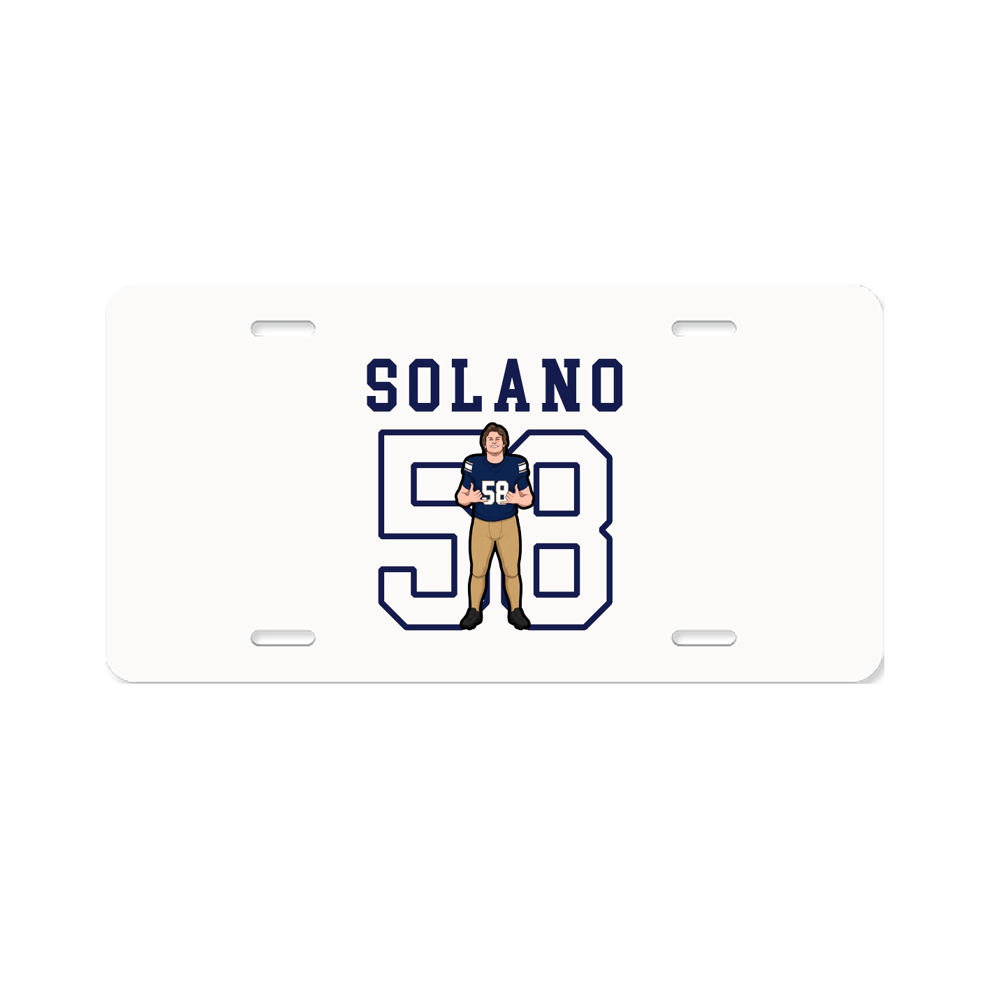 License Plate — Shirsey in Classic