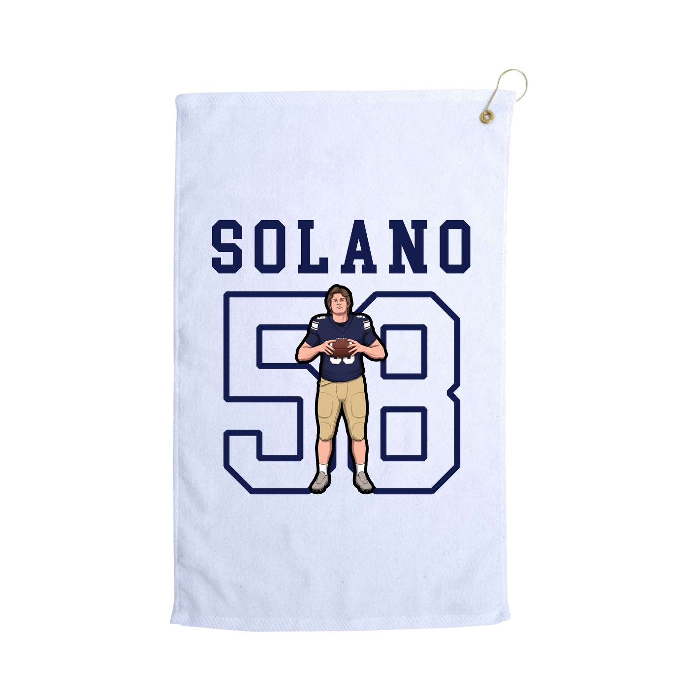 Golf Towel — Shirsey in White