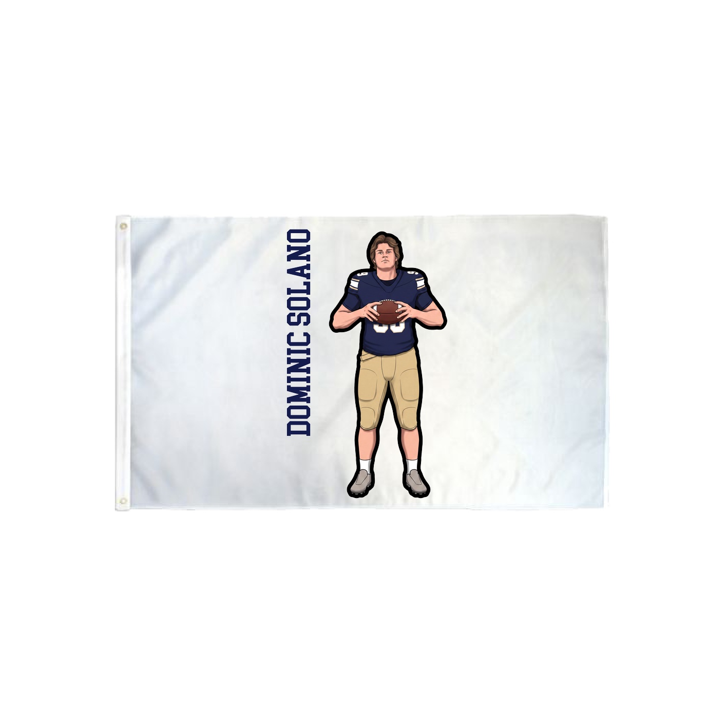 3x5 Flag — Name Vertical in Classic