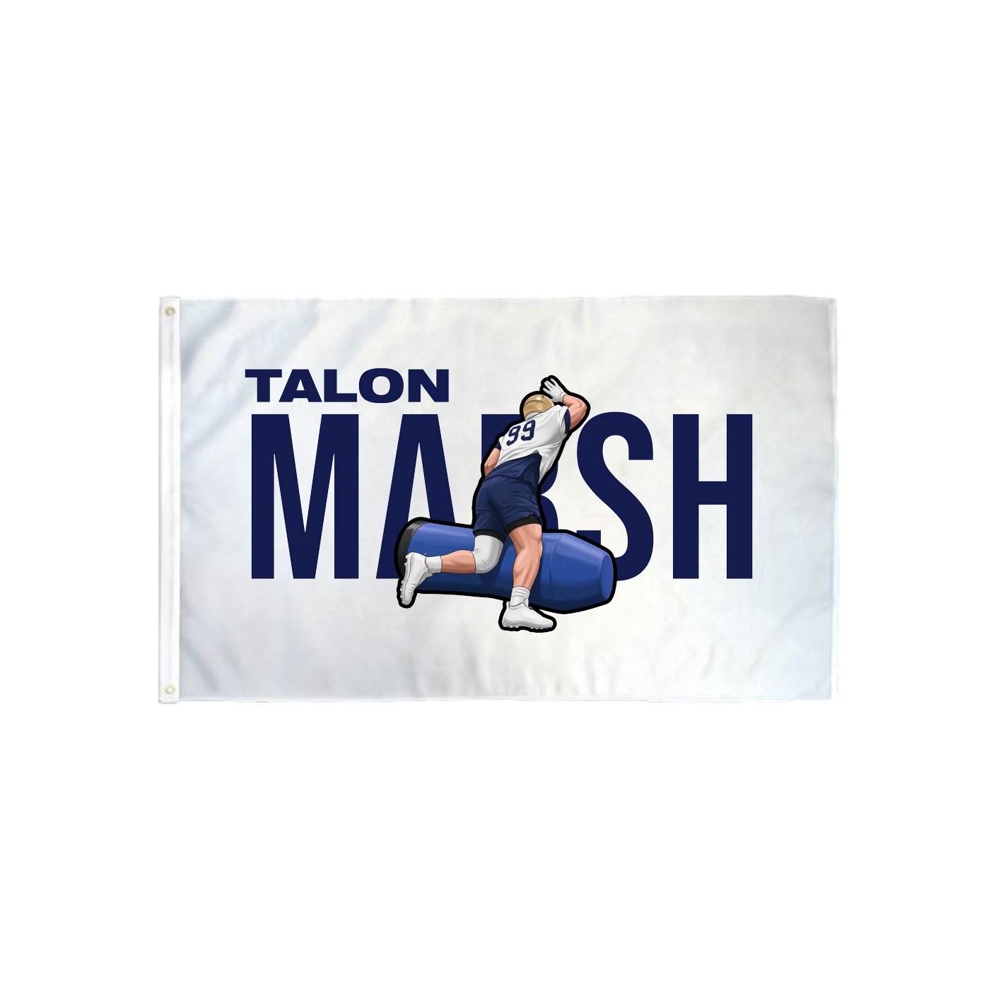 3x5 Flag — Player Name in Classic