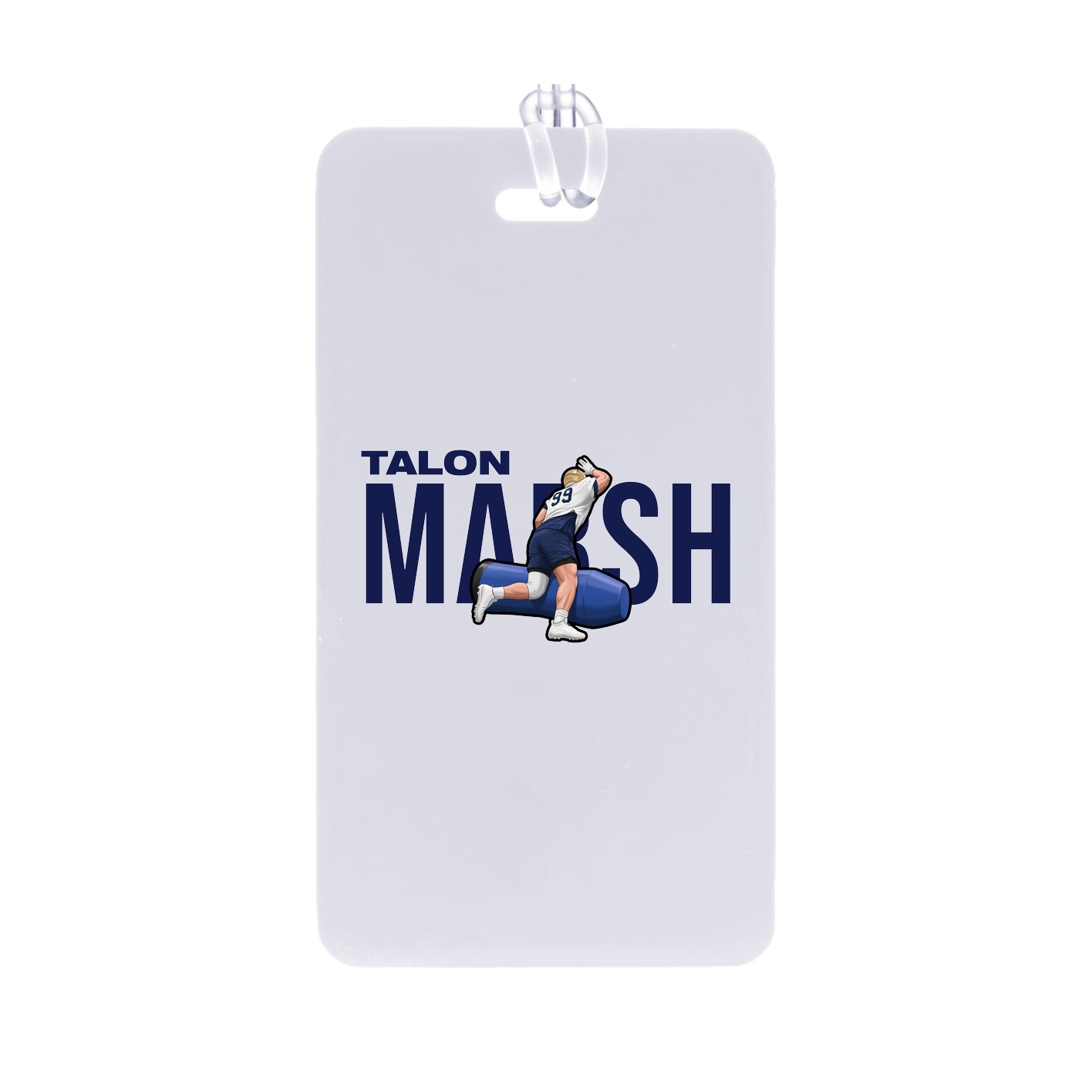 Bag Tag — Player Name in Classic