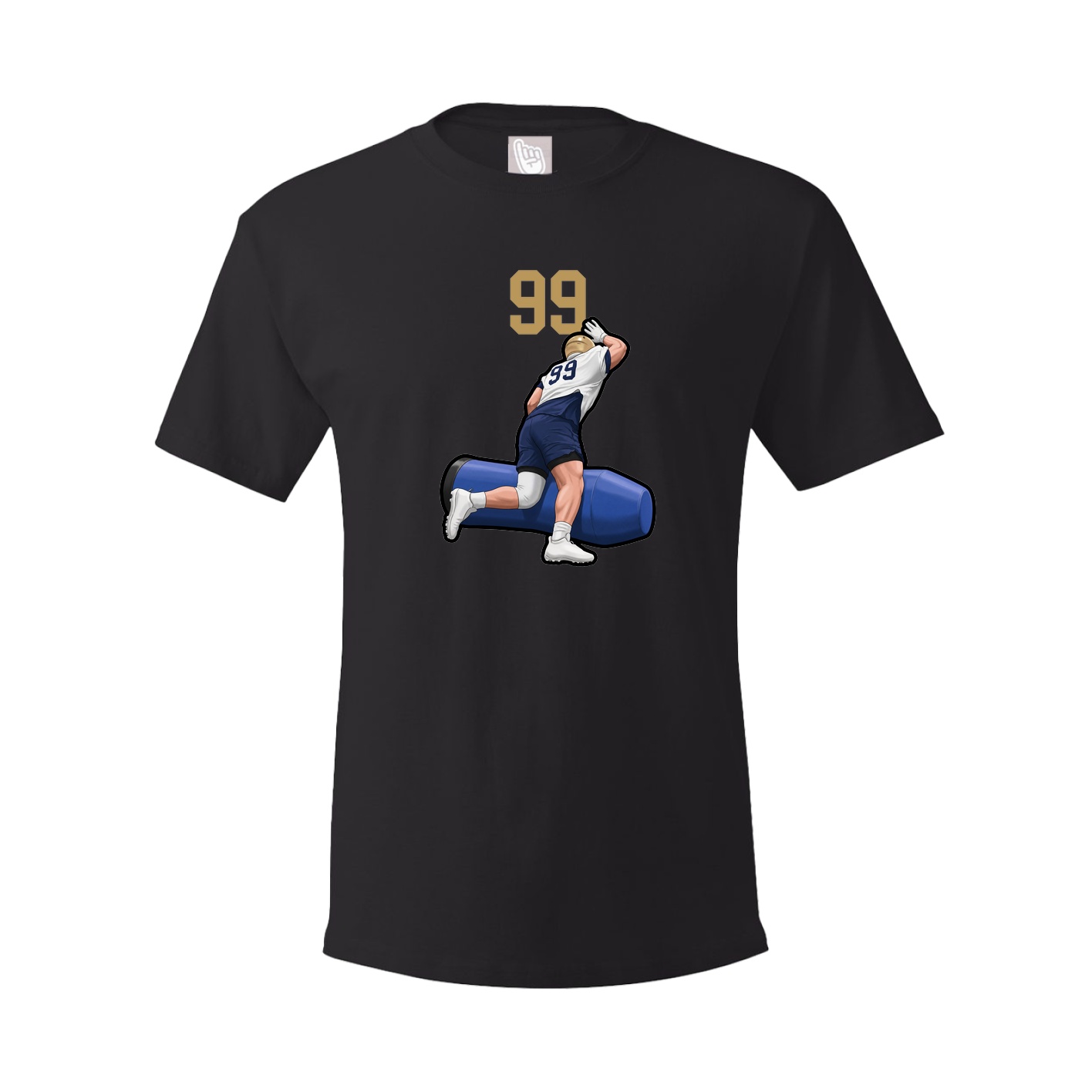 Tee — Number Top in Black