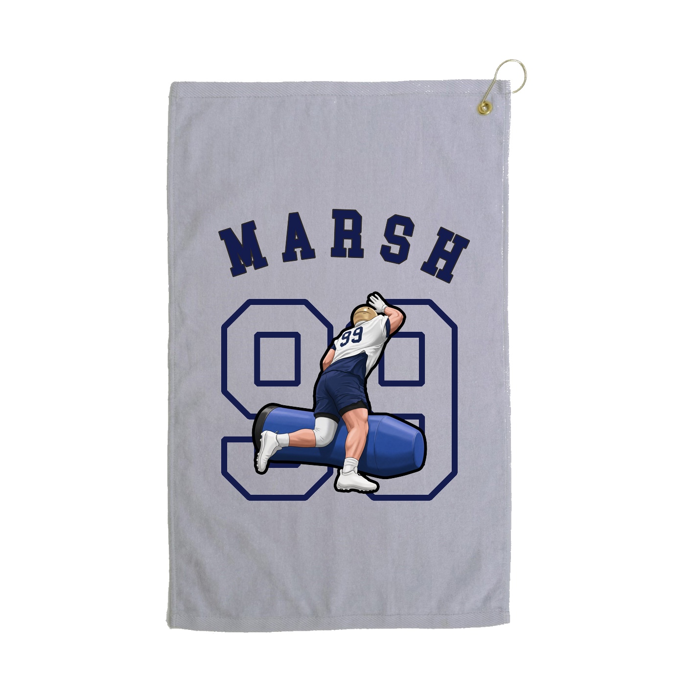 Golf Towel — Shirsey Arch in Grey