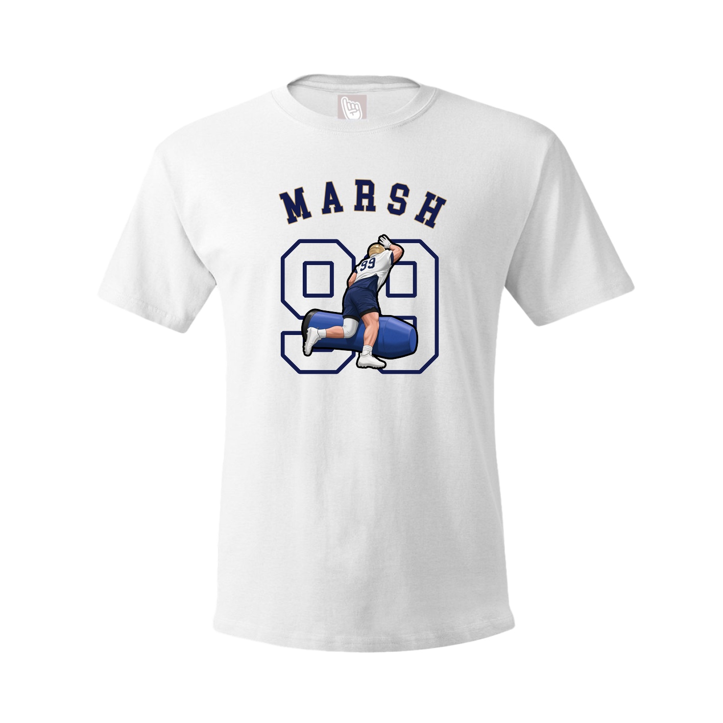 Youth Tee — Shirsey Arch in White