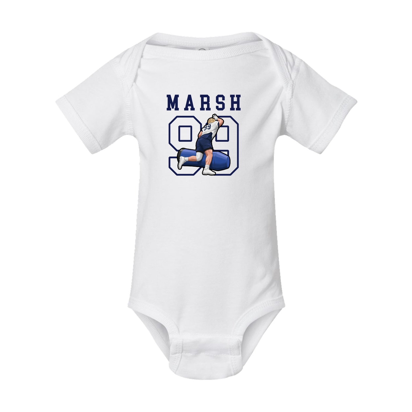 Baby Onesie — Shirsey in White