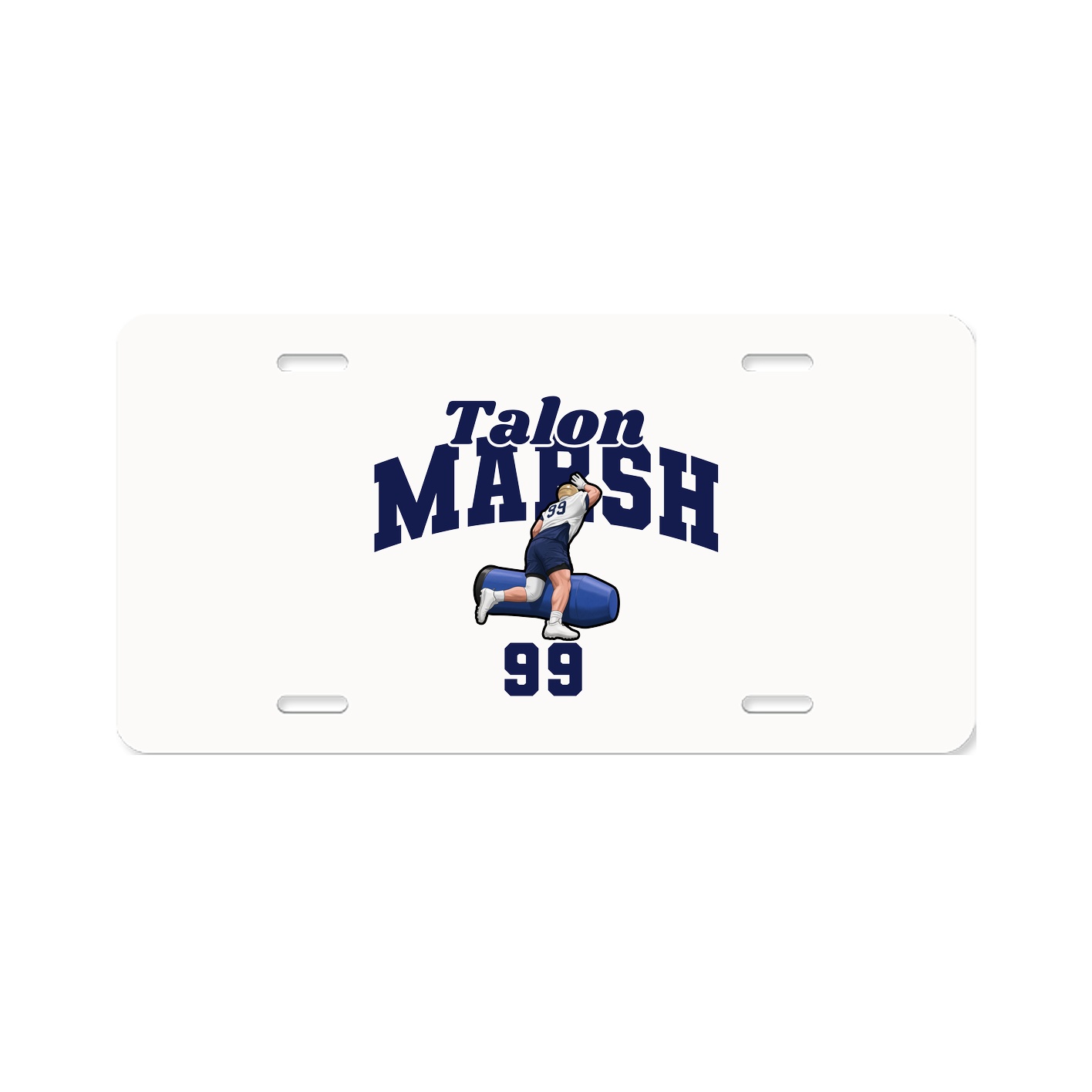 License Plate — Signature Arch in Classic