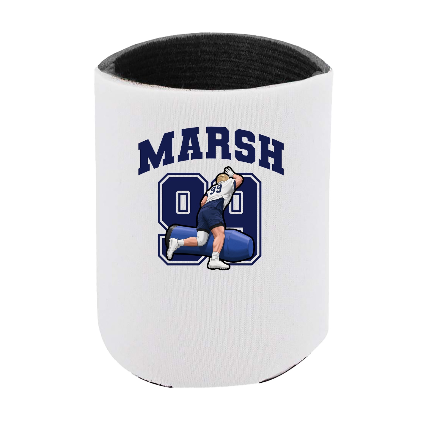 Can Holder — Number in White