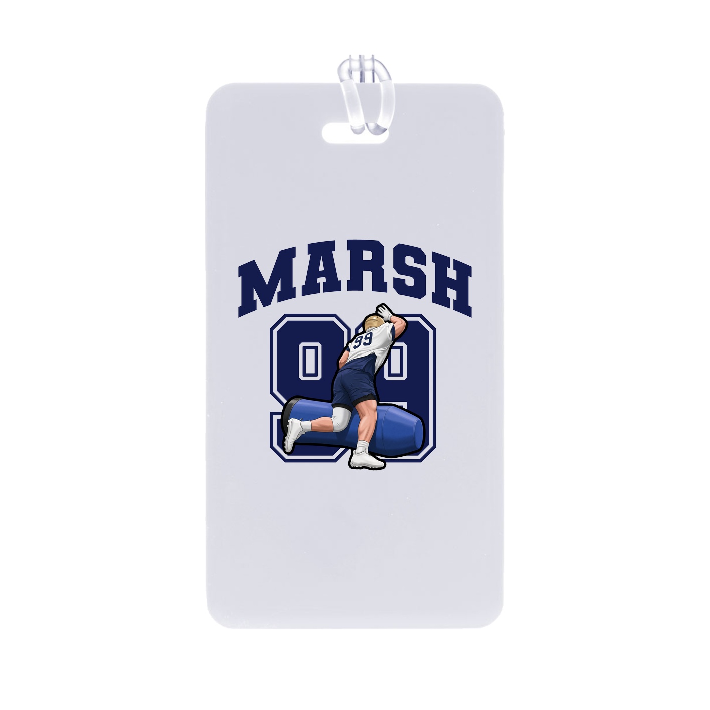 Bag Tag — Number in Classic