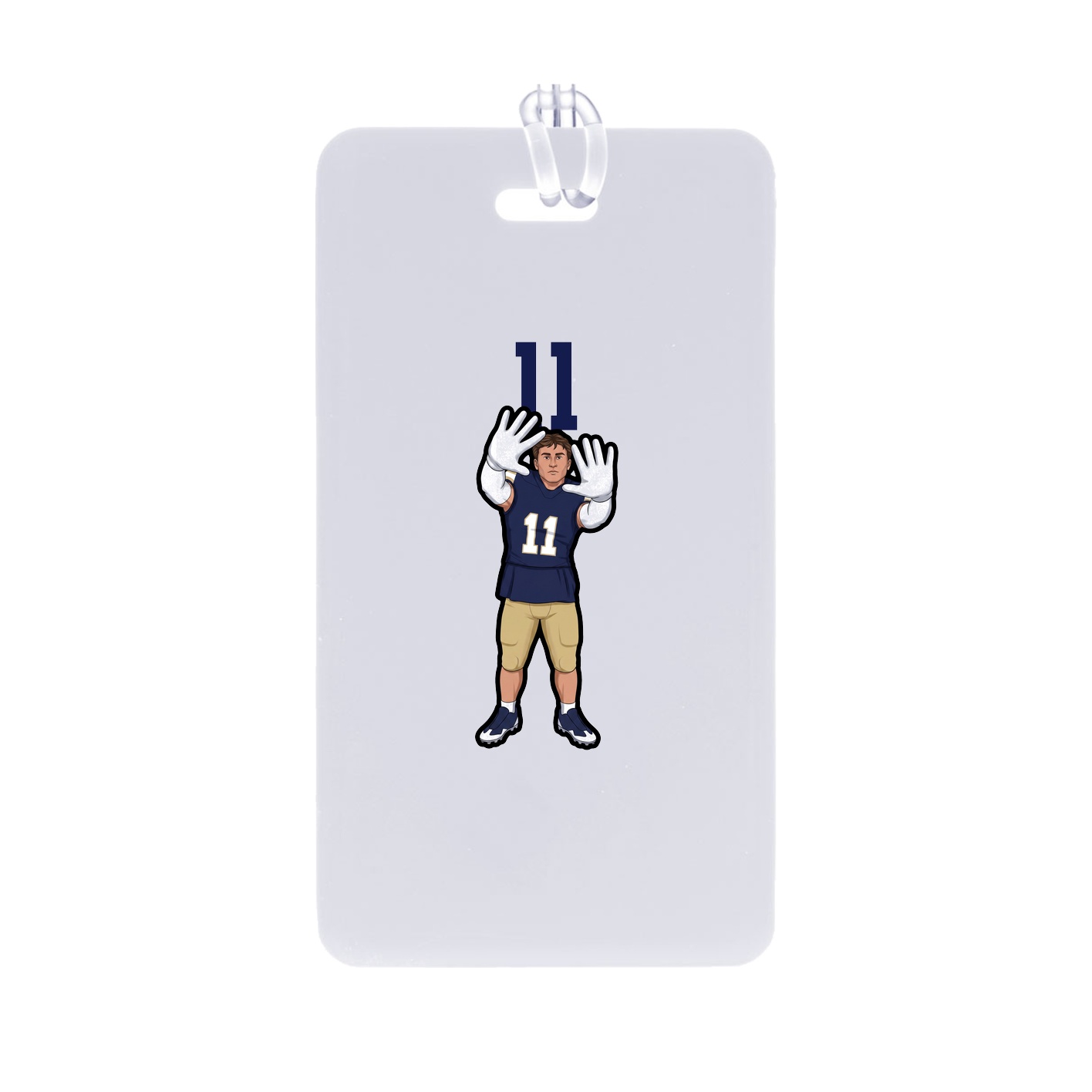 Bag Tag — Number Top in Classic