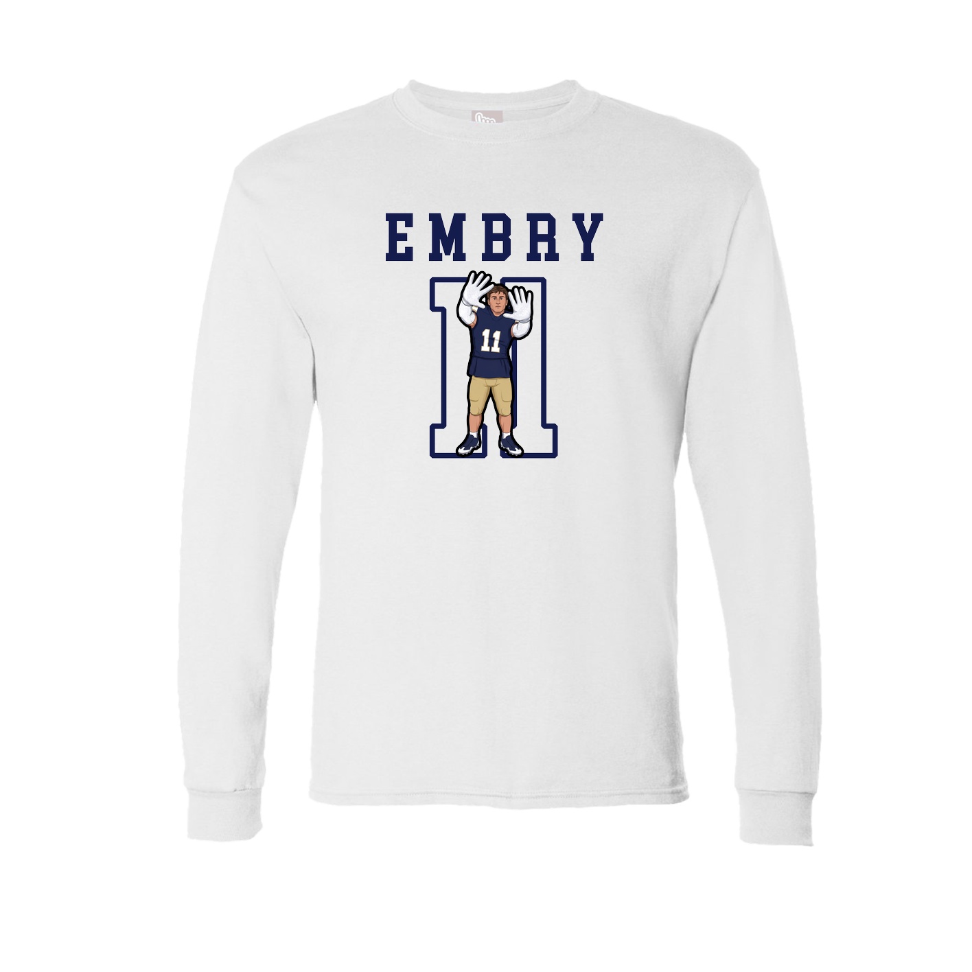 Long Sleeve Tee — Shirsey in White